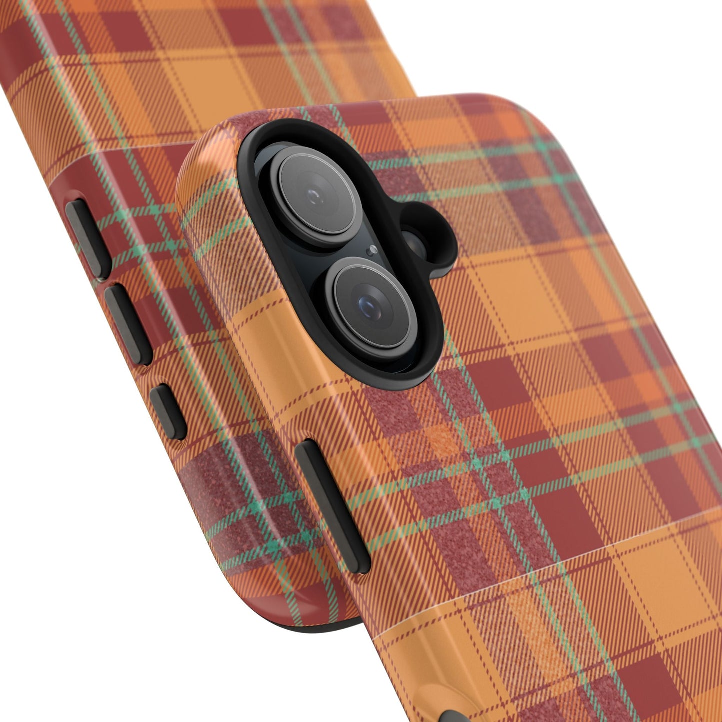 iPhone Case - Autumn Tartan Plaid Design - BOGO Cases