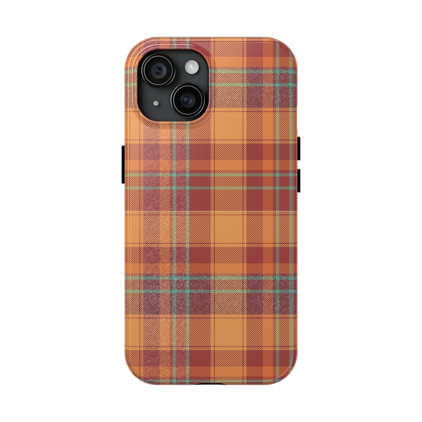 iPhone Case - Autumn Tartan Plaid Design - BOGO Cases
