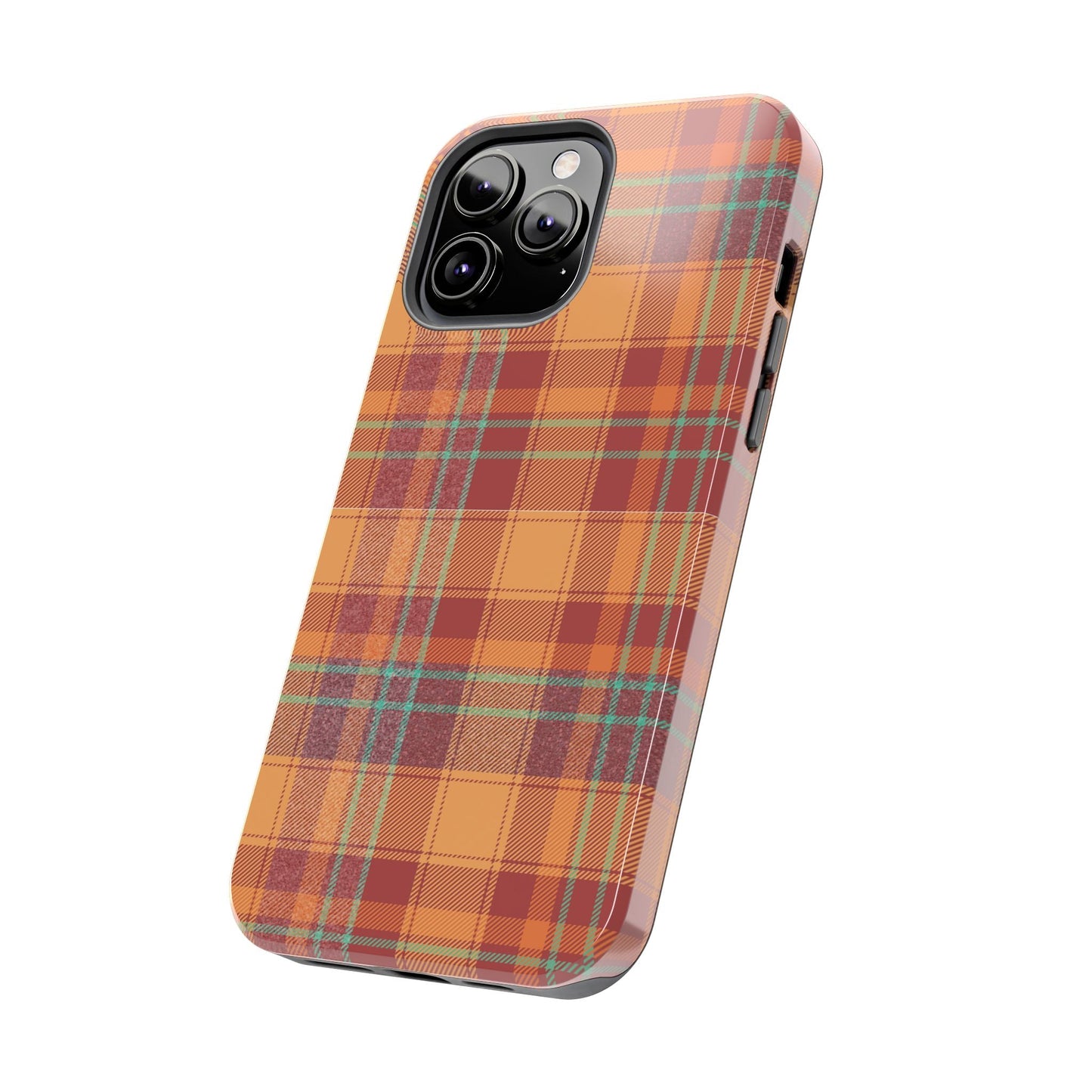 iPhone Case - Autumn Tartan Plaid Design - BOGO Cases