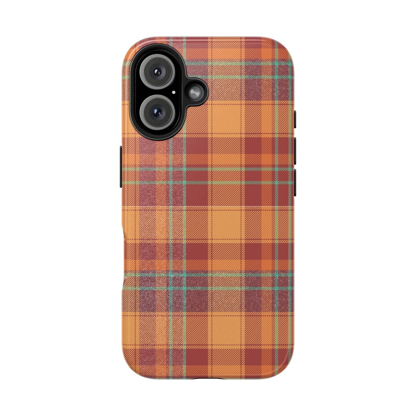 iPhone Case - Autumn Tartan Plaid Design - BOGO Cases