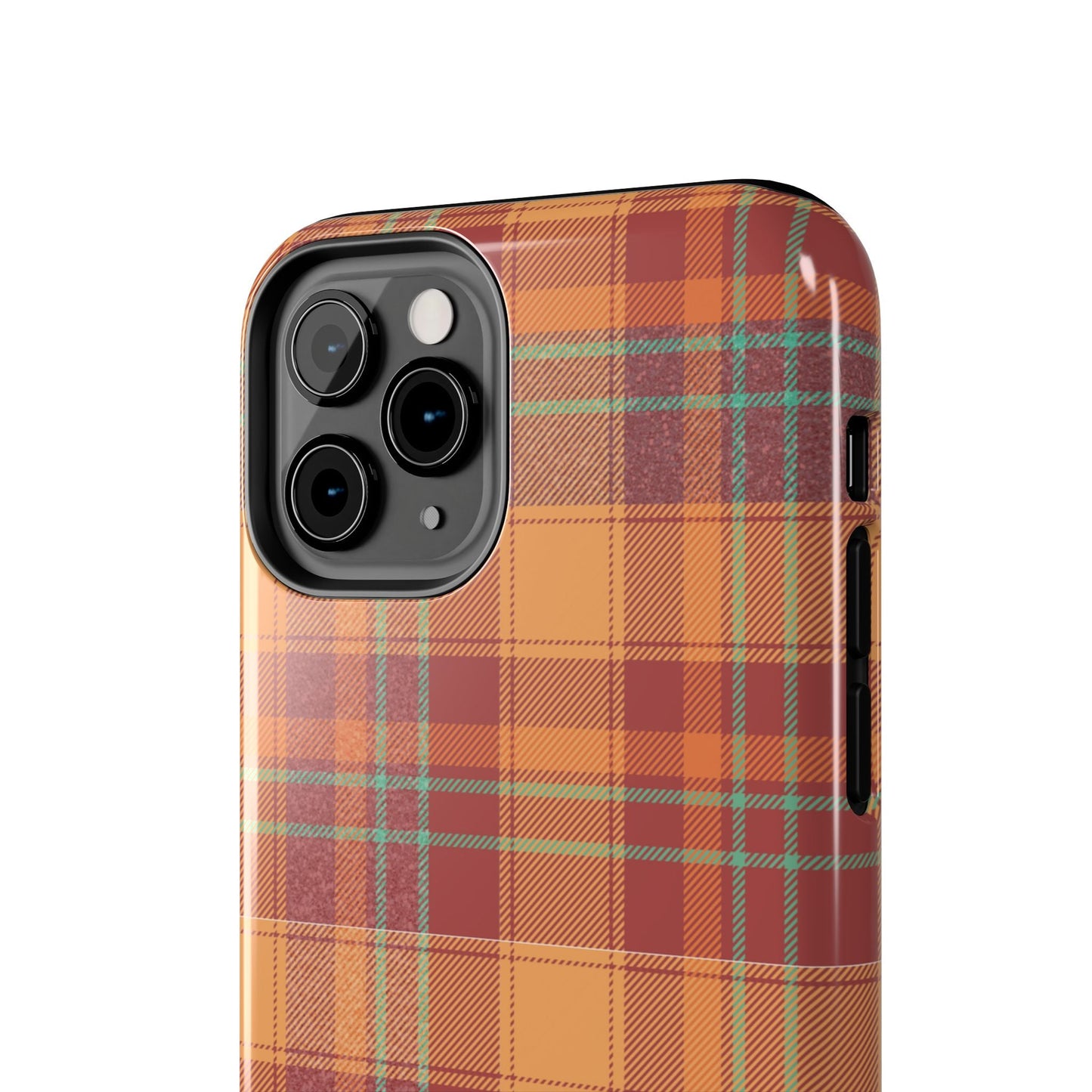 iPhone Case - Autumn Tartan Plaid Design - BOGO Cases