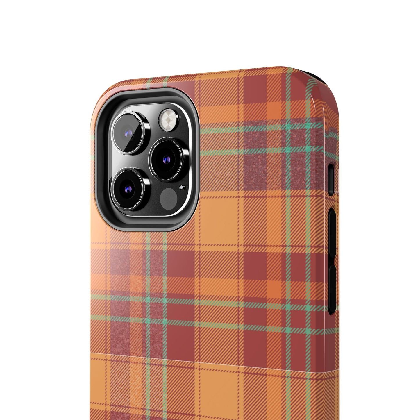 iPhone Case - Autumn Tartan Plaid Design - BOGO Cases
