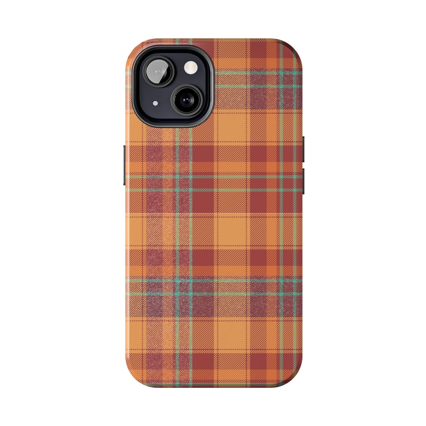 iPhone Case - Autumn Tartan Plaid Design - BOGO Cases