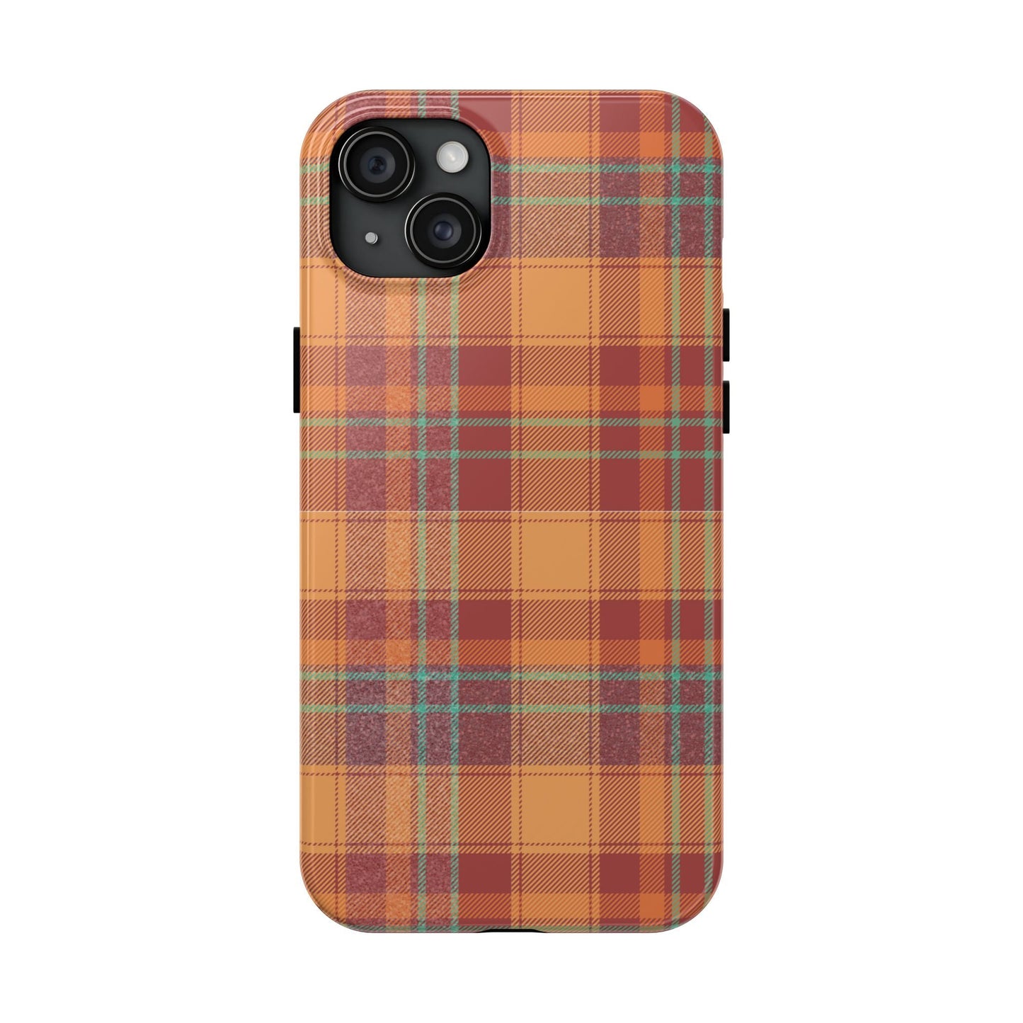 iPhone Case - Autumn Tartan Plaid Design - BOGO Cases