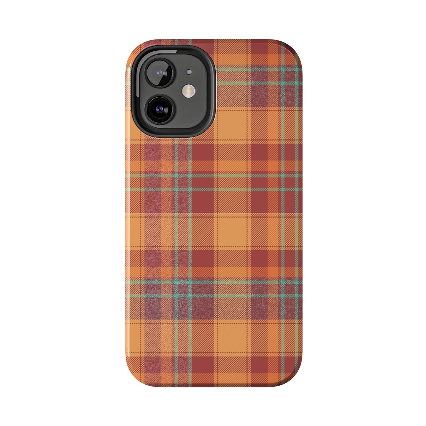 iPhone Case - Autumn Tartan Plaid Design - BOGO Cases