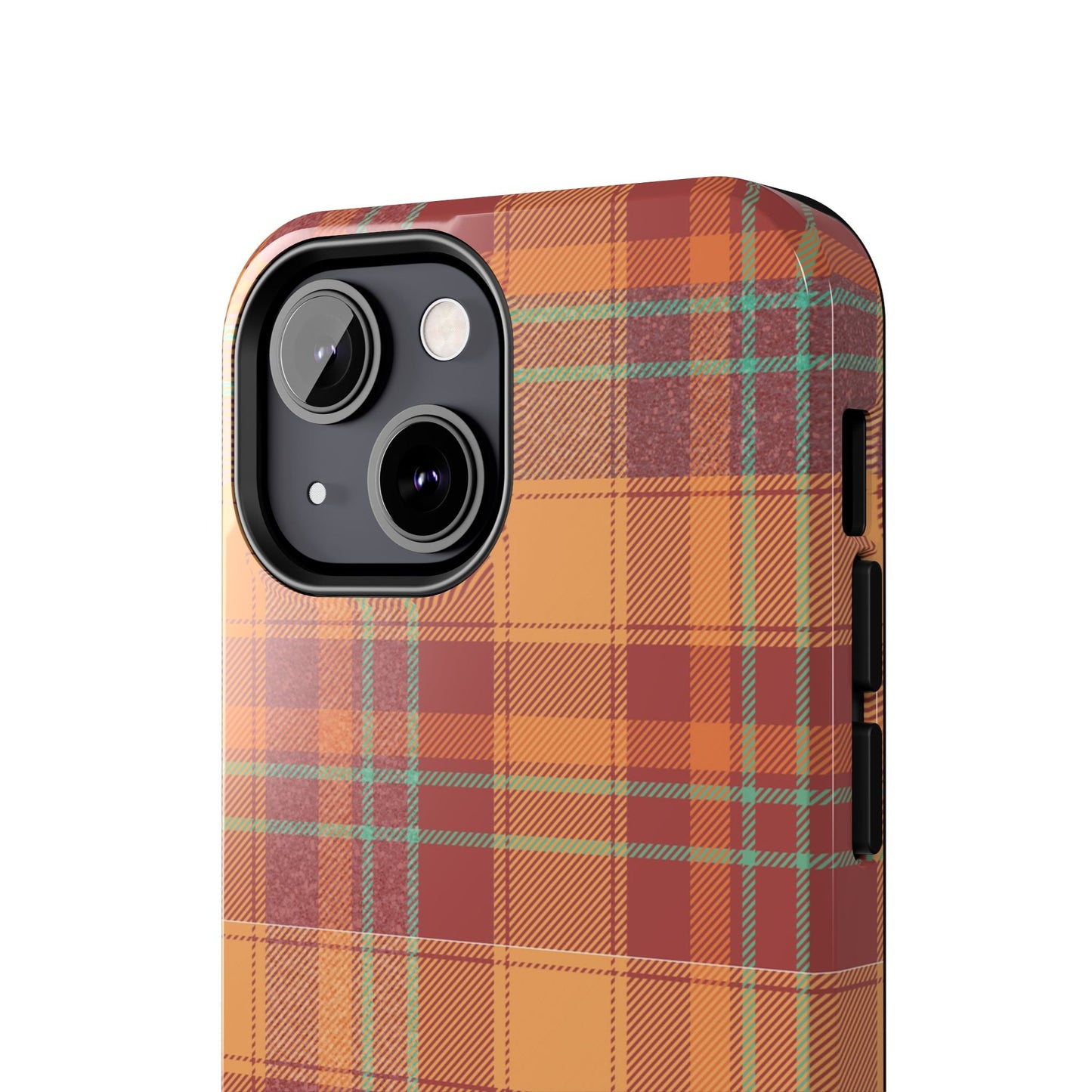 iPhone Case - Autumn Tartan Plaid Design - BOGO Cases