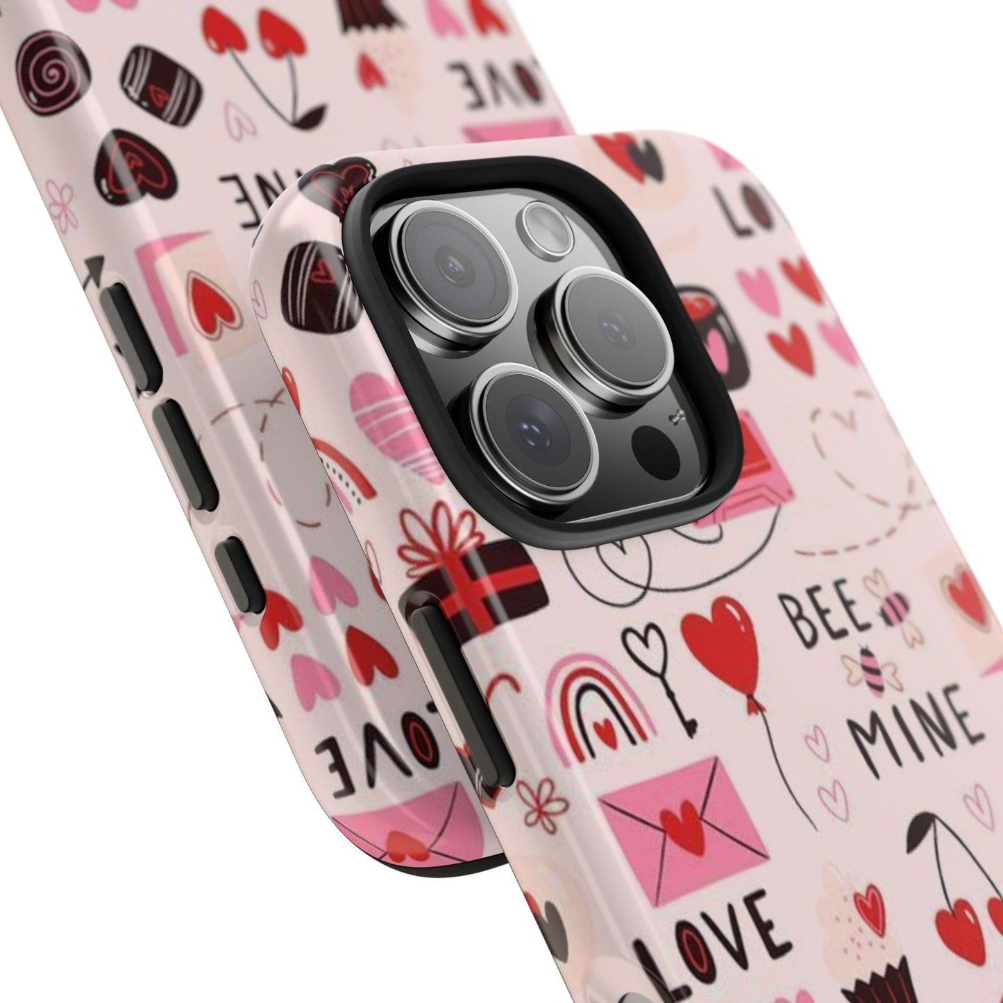 iPhone Case: Bee Mine Love Doodles - BOGO Cases