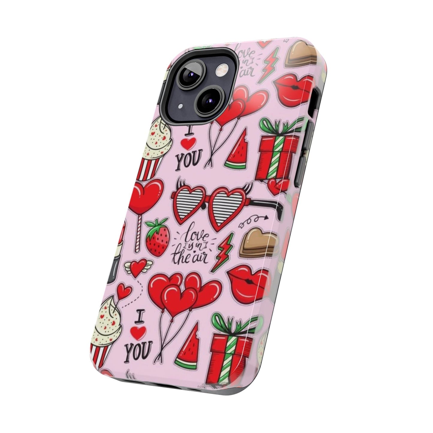 iPhone Case: Love Is in the Air Valentine’s Design - BOGO Cases