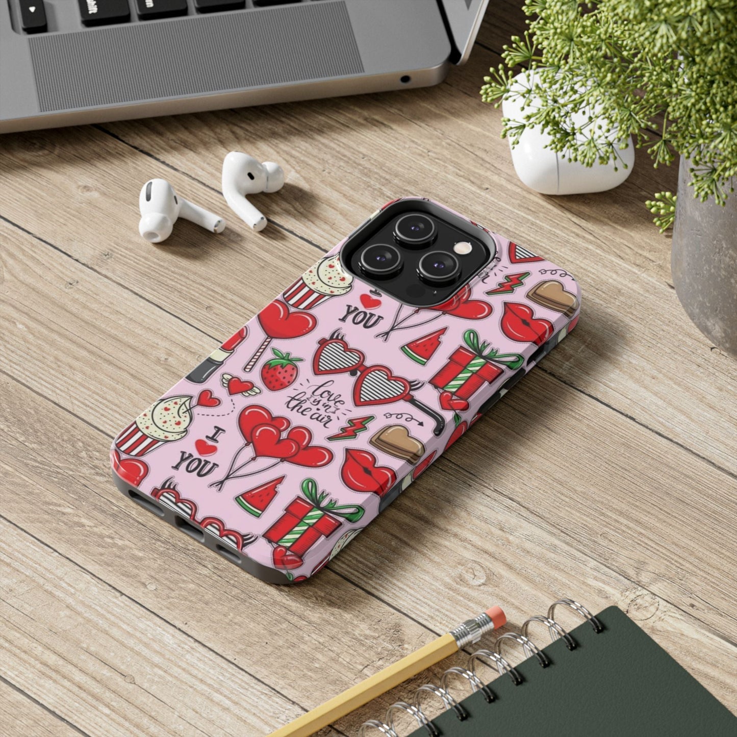 iPhone Case: Love Is in the Air Valentine’s Design - BOGO Cases