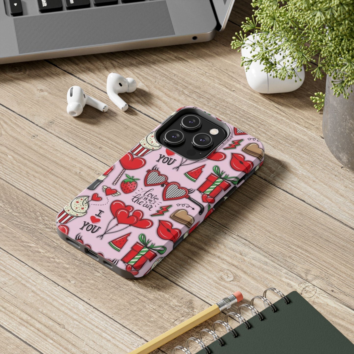 iPhone Case: Love Is in the Air Valentine’s Design - BOGO Cases