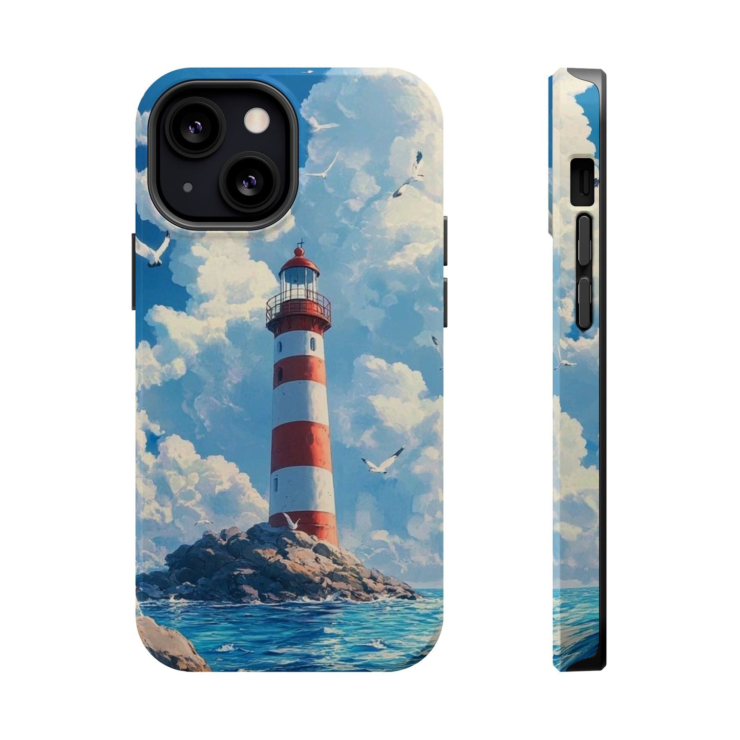 Iphone Case - Majestic Lighthouse Scene Design - BOGO Cases
