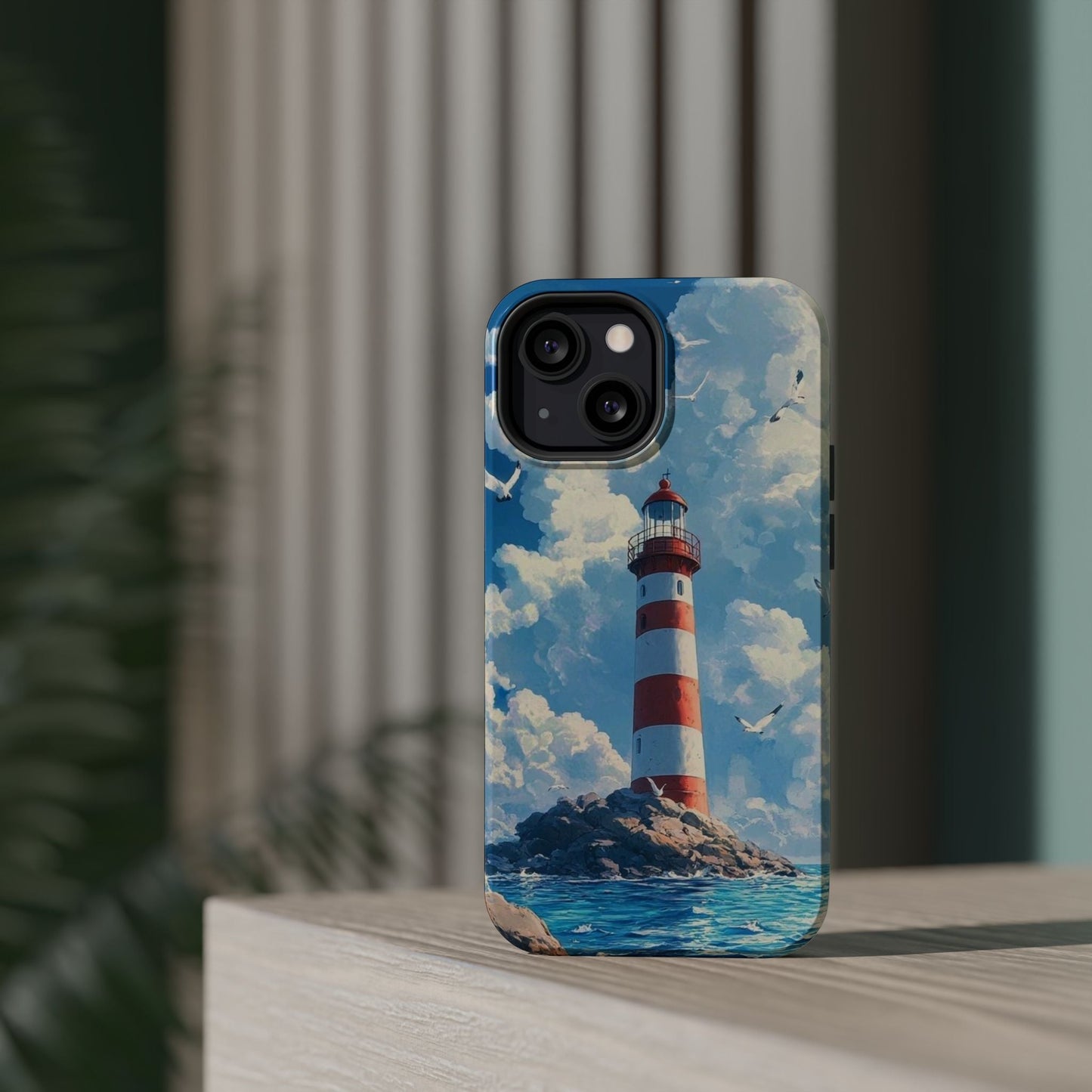Iphone Case - Majestic Lighthouse Scene Design - BOGO Cases
