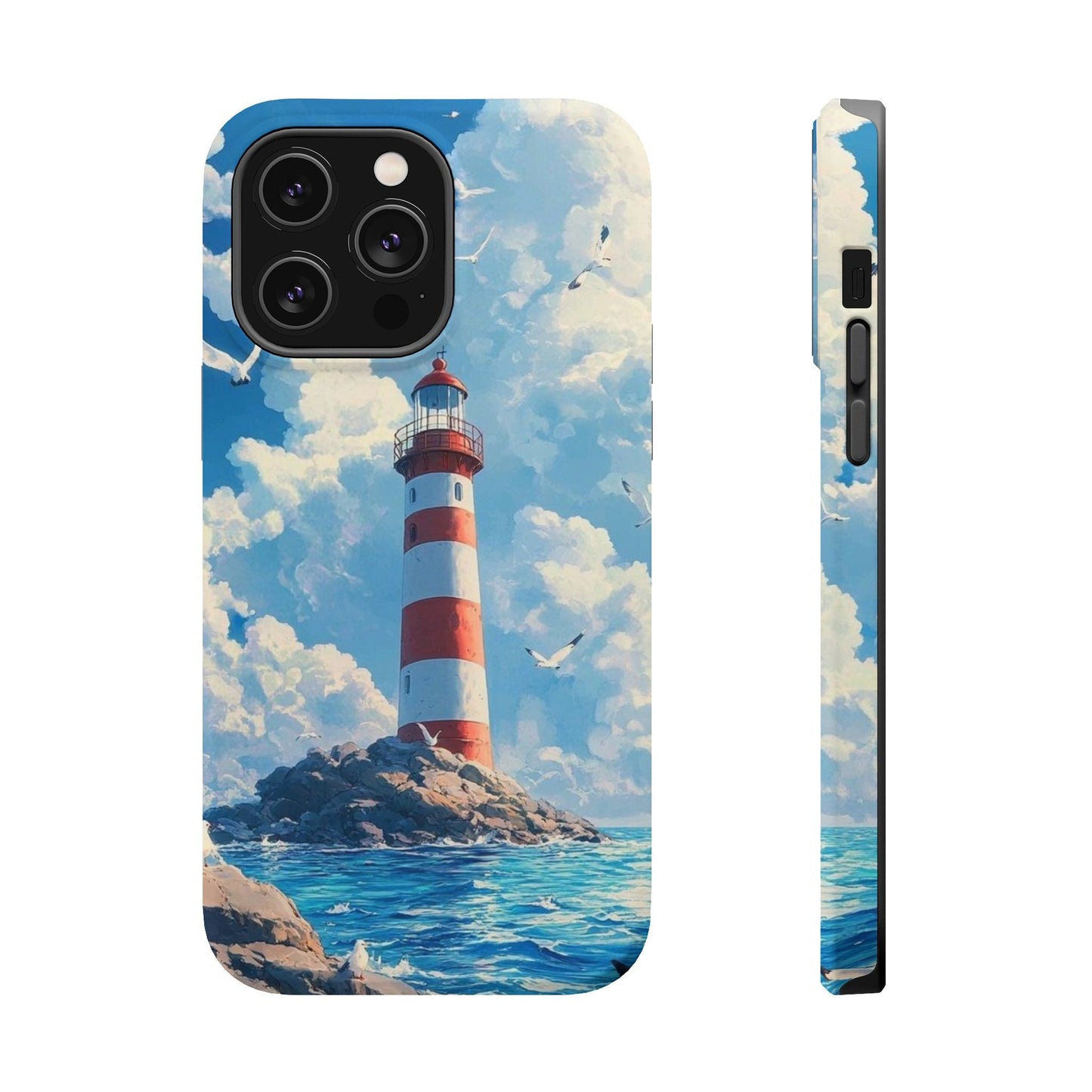 Iphone Case - Majestic Lighthouse Scene Design - BOGO Cases