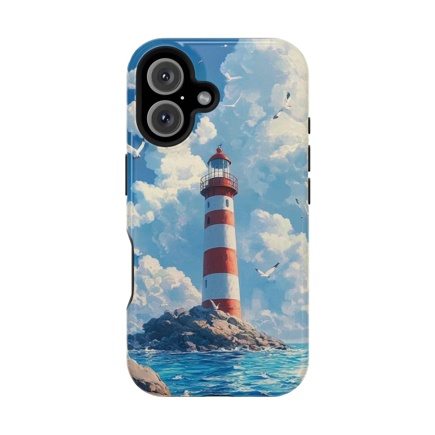 Iphone Case - Majestic Lighthouse Scene Design - BOGO Cases