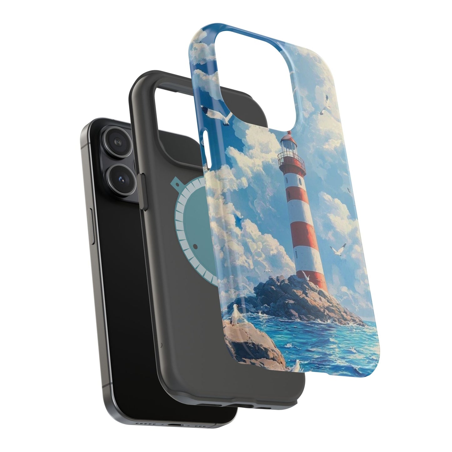 Iphone Case - Majestic Lighthouse Scene Design - BOGO Cases