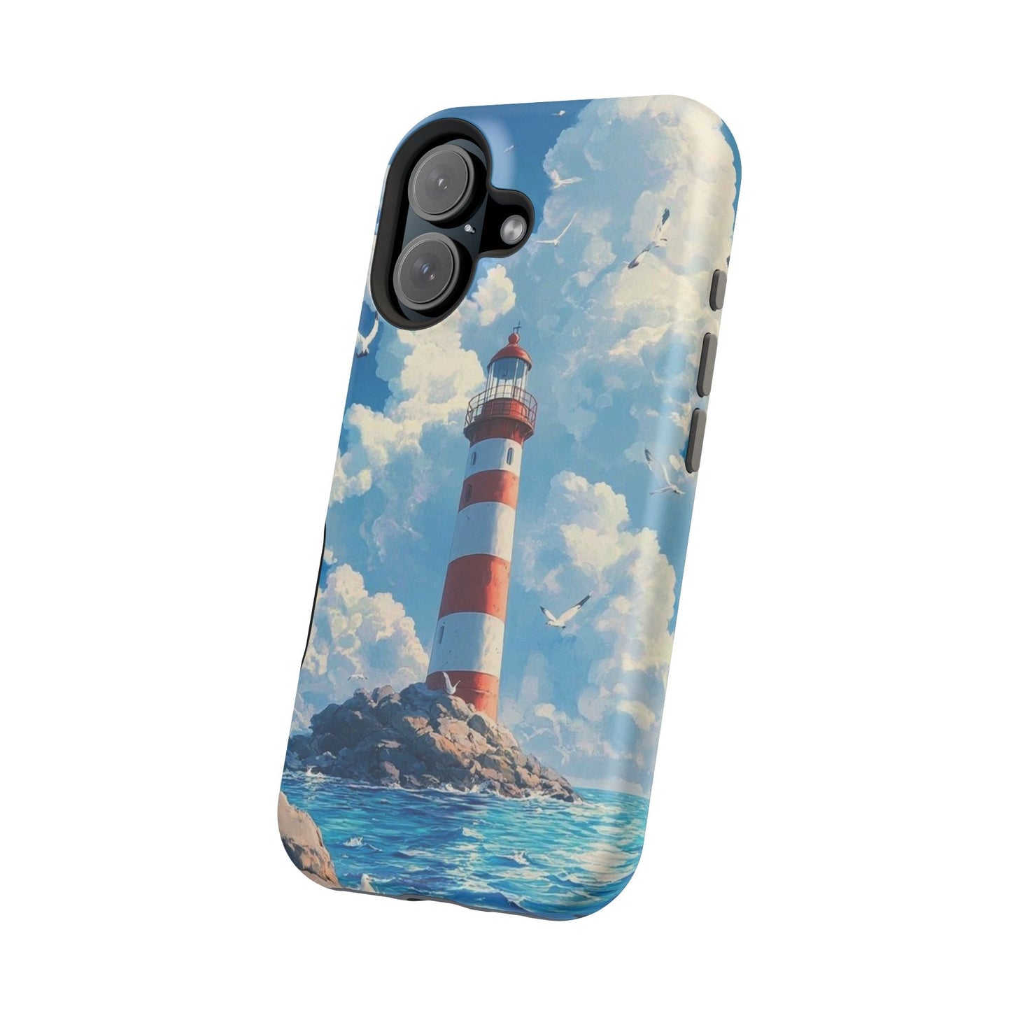 Iphone Case - Majestic Lighthouse Scene Design - BOGO Cases