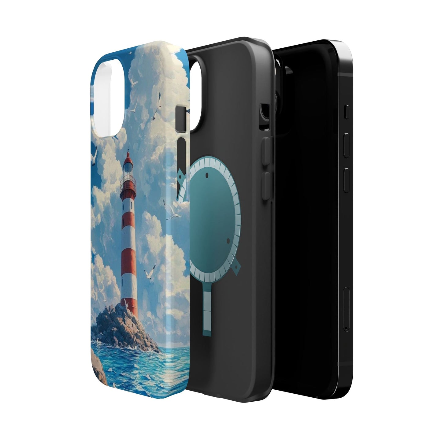 Iphone Case - Majestic Lighthouse Scene Design - BOGO Cases