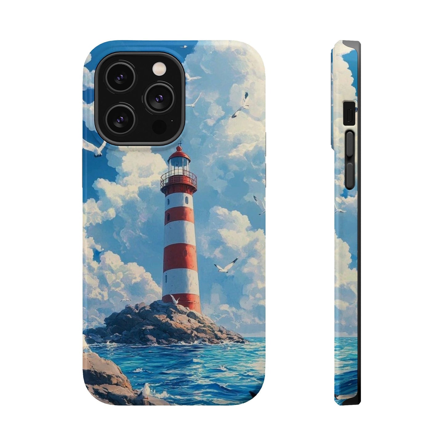 Iphone Case - Majestic Lighthouse Scene Design - BOGO Cases