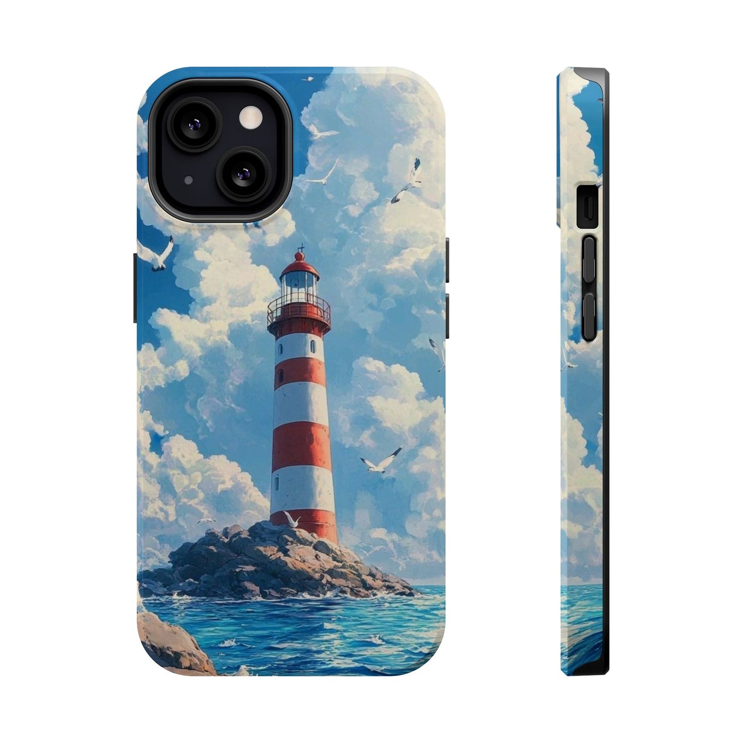 Iphone Case - Majestic Lighthouse Scene Design - BOGO Cases
