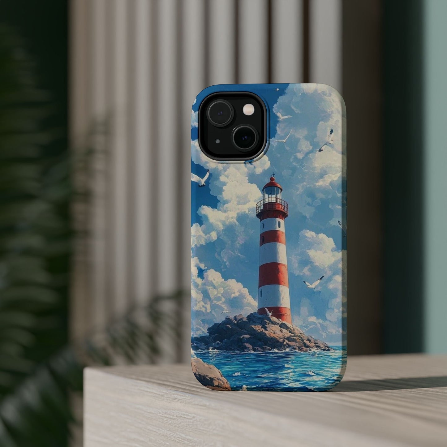 Iphone Case - Majestic Lighthouse Scene Design - BOGO Cases