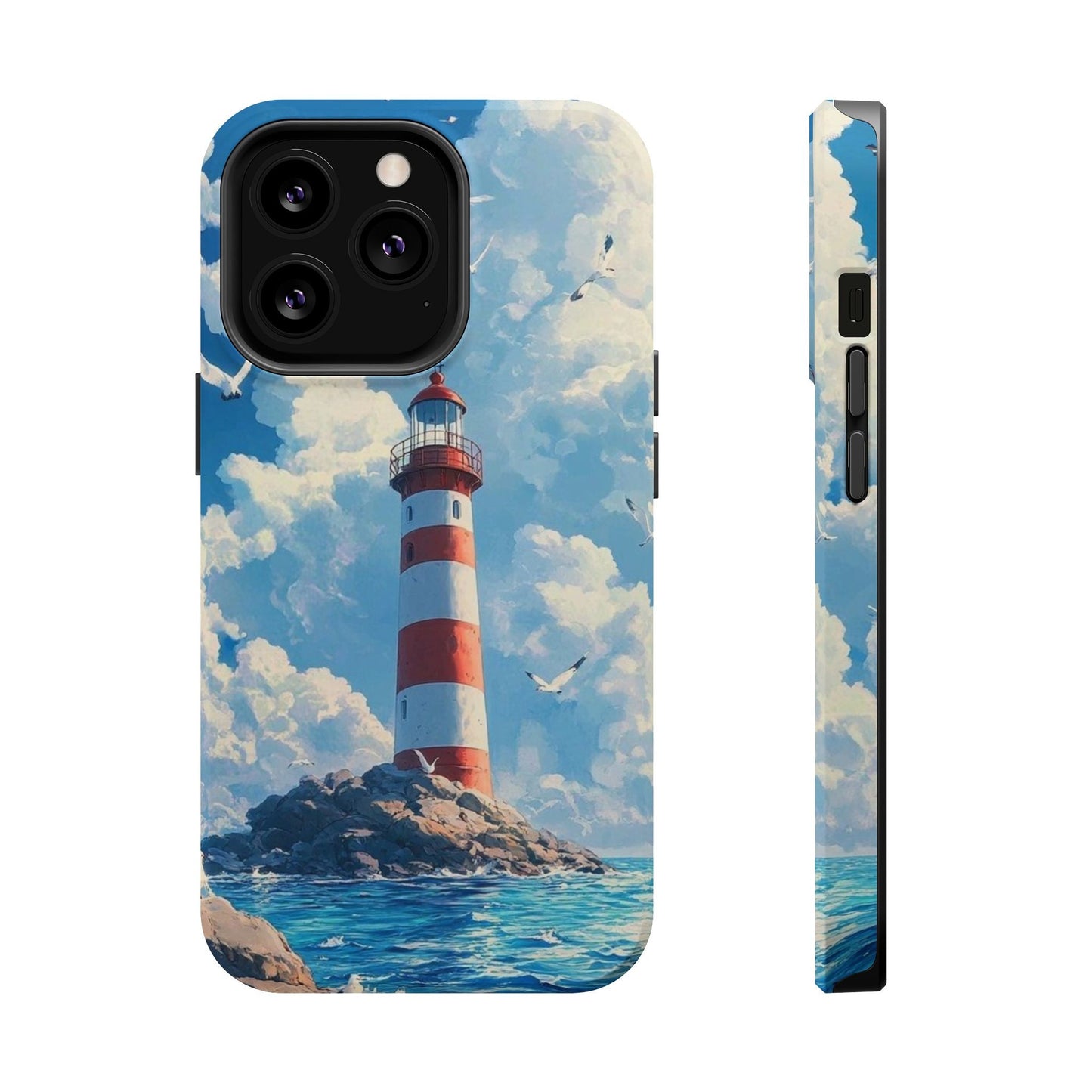 Iphone Case - Majestic Lighthouse Scene Design - BOGO Cases