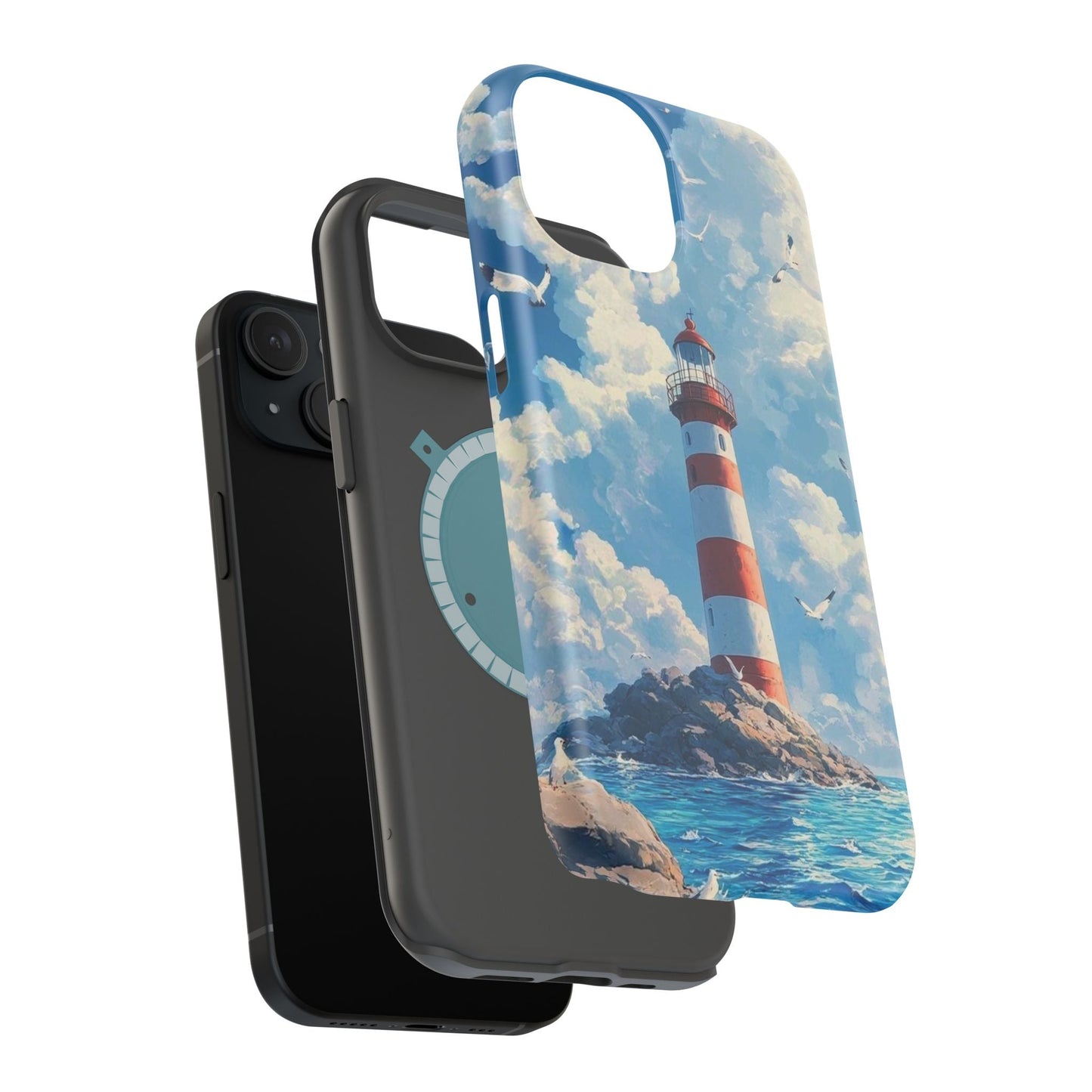 Iphone Case - Majestic Lighthouse Scene Design - BOGO Cases