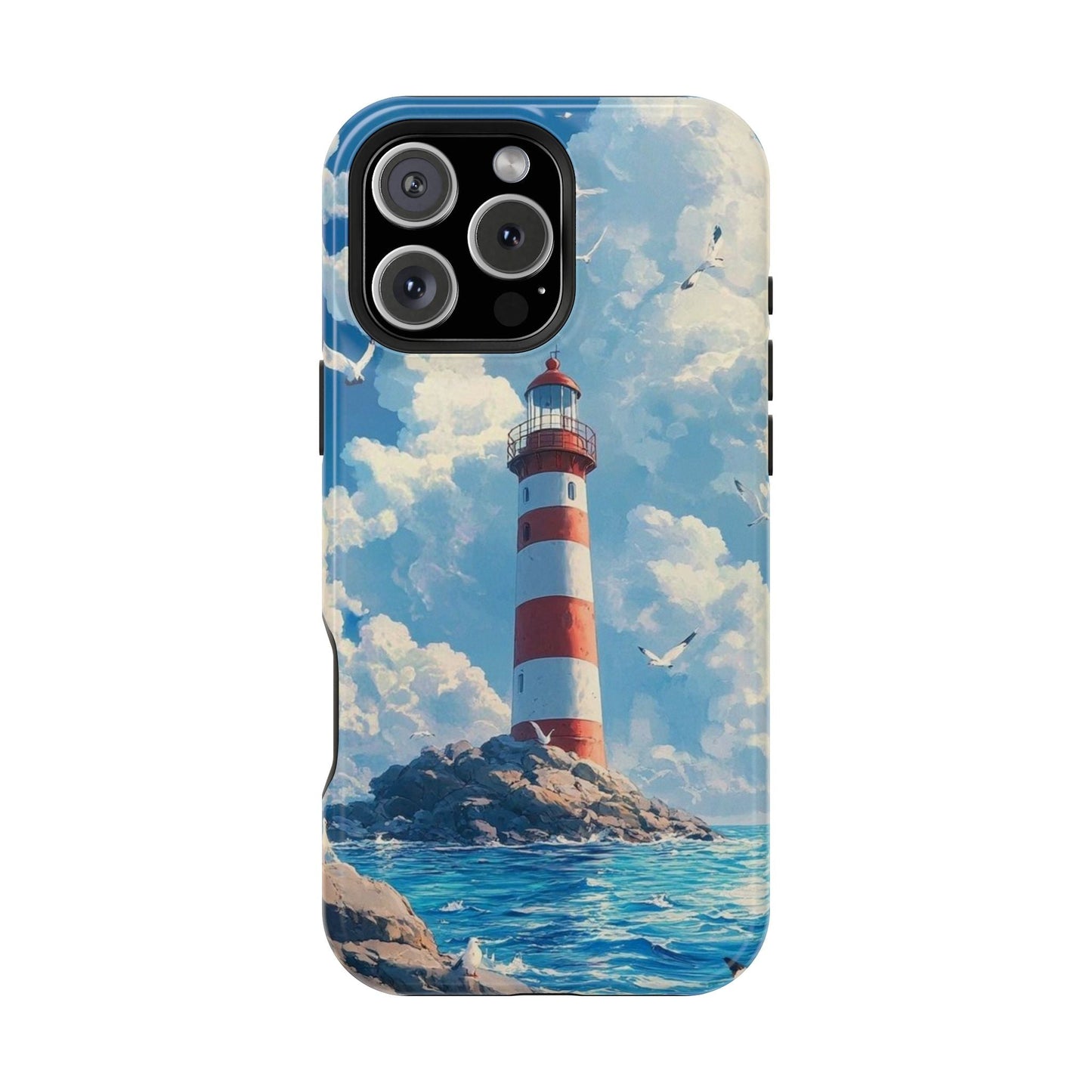 Iphone Case - Majestic Lighthouse Scene Design - BOGO Cases