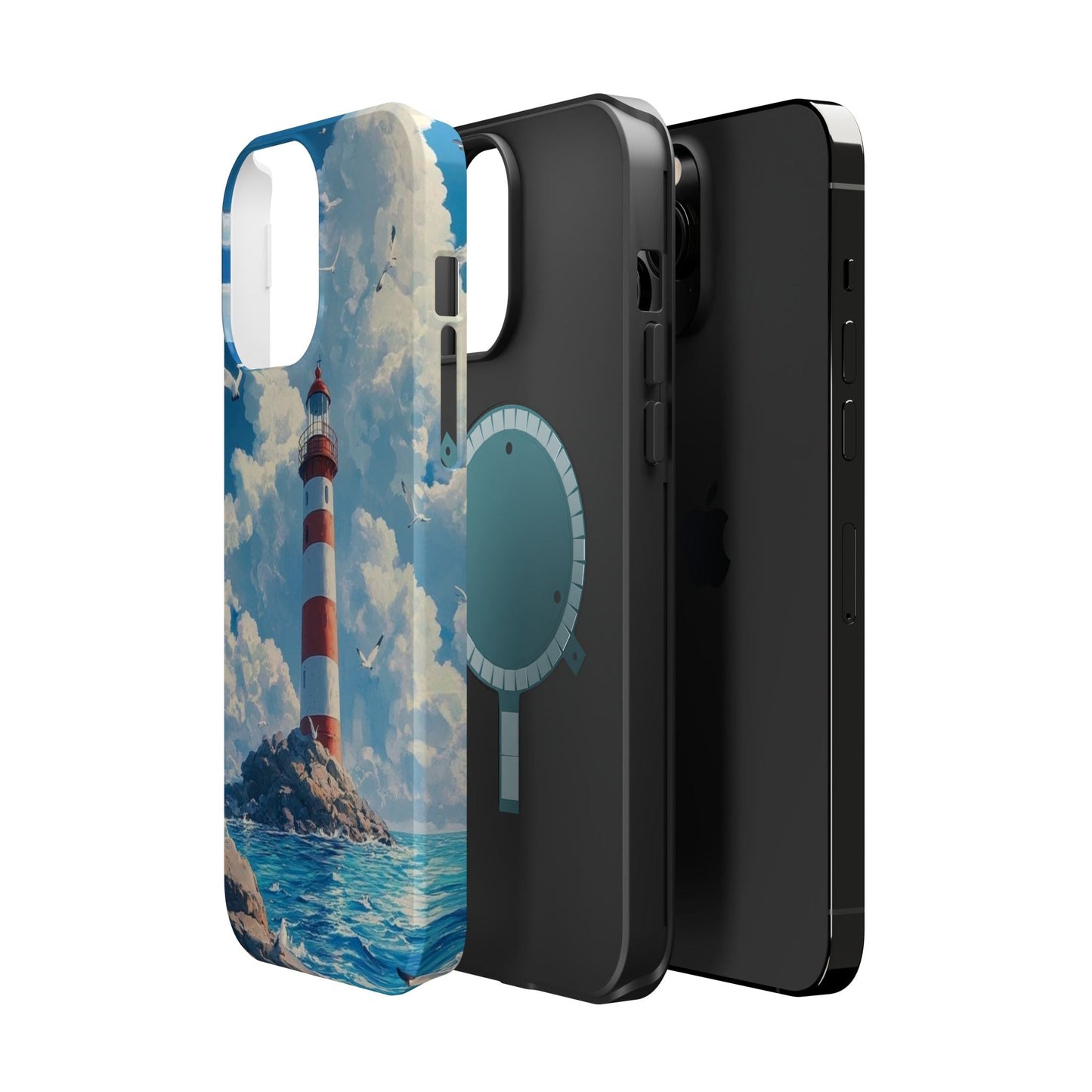 Iphone Case - Majestic Lighthouse Scene Design - BOGO Cases