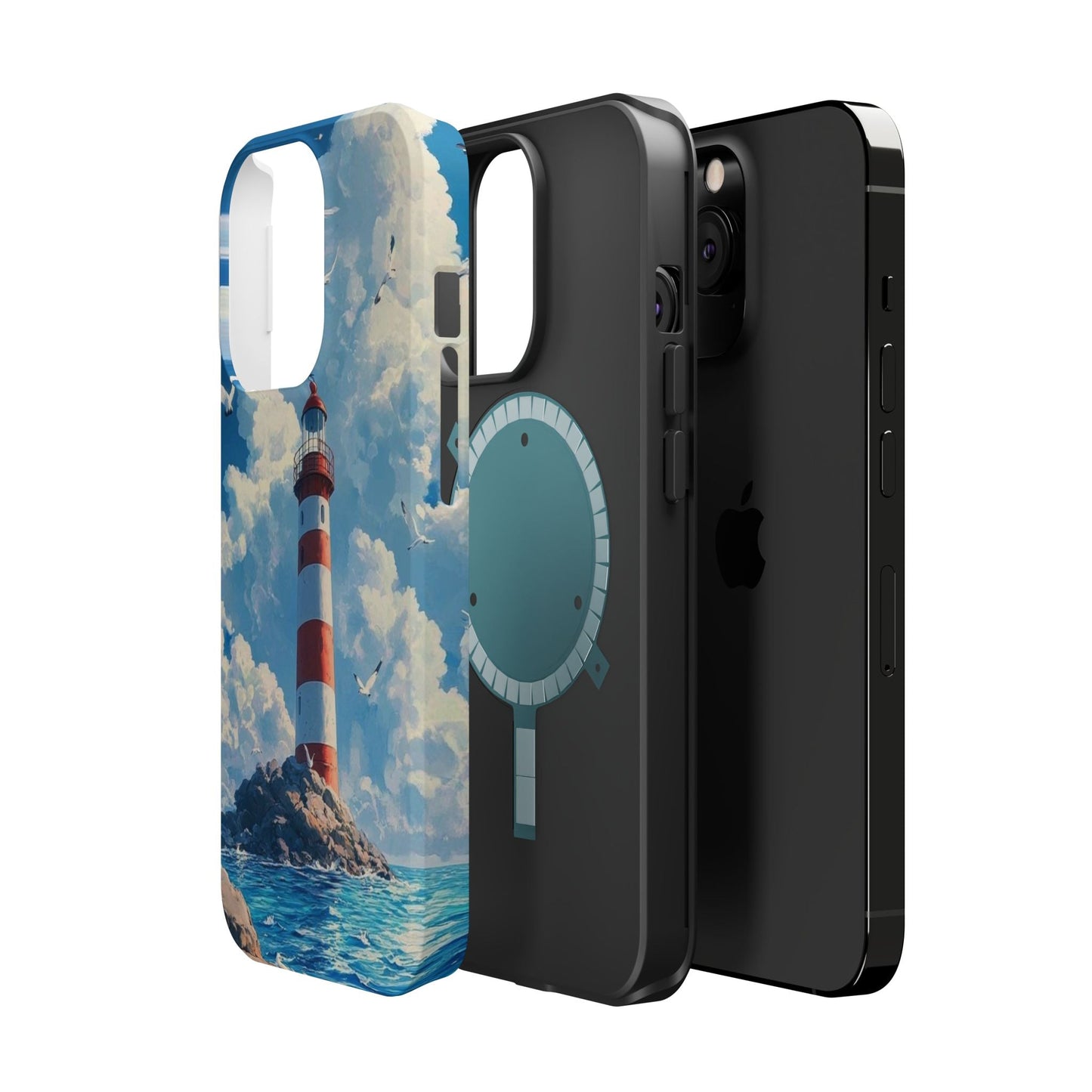 Iphone Case - Majestic Lighthouse Scene Design - BOGO Cases