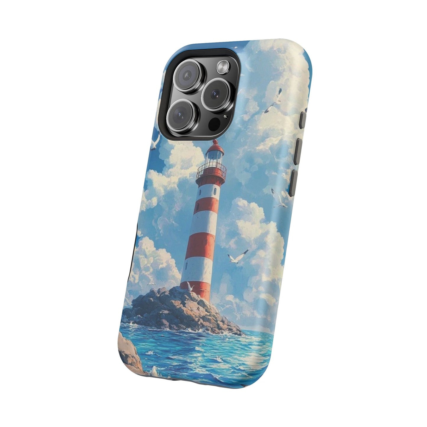 Iphone Case - Majestic Lighthouse Scene Design - BOGO Cases
