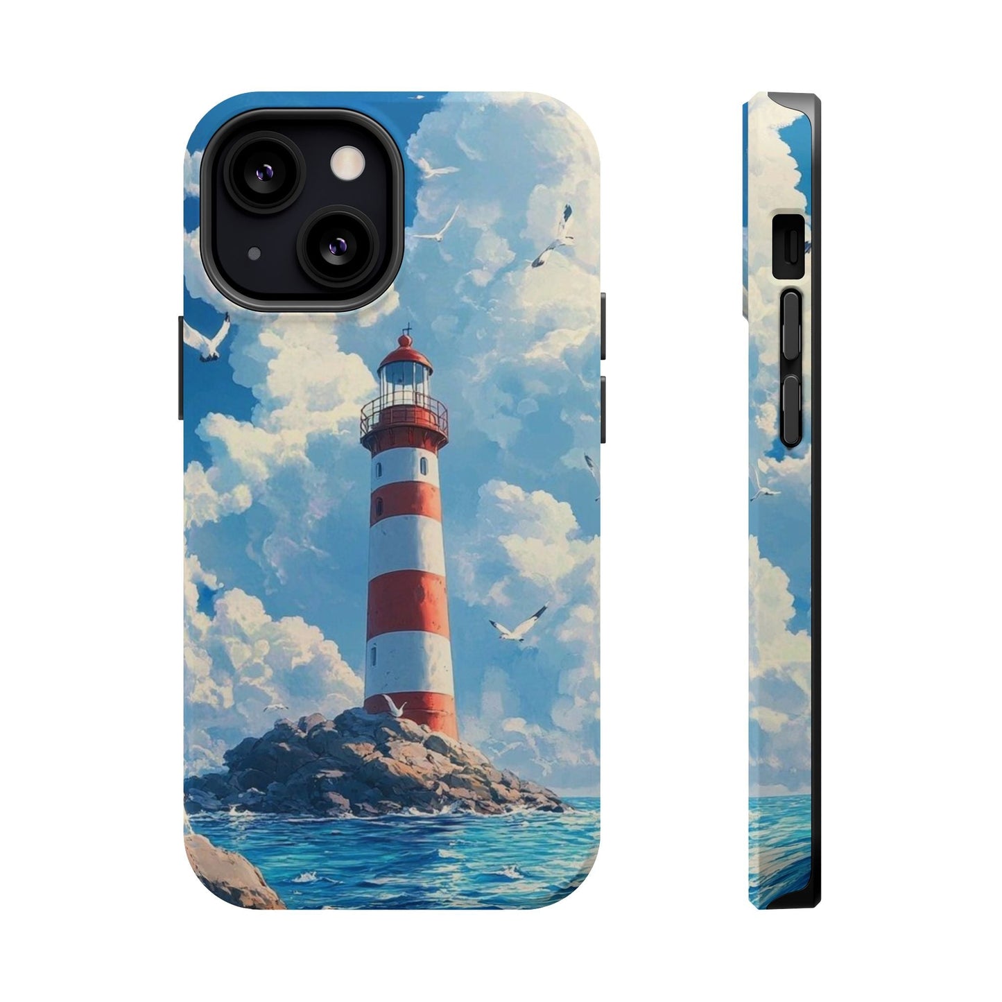 Iphone Case - Majestic Lighthouse Scene Design - BOGO Cases