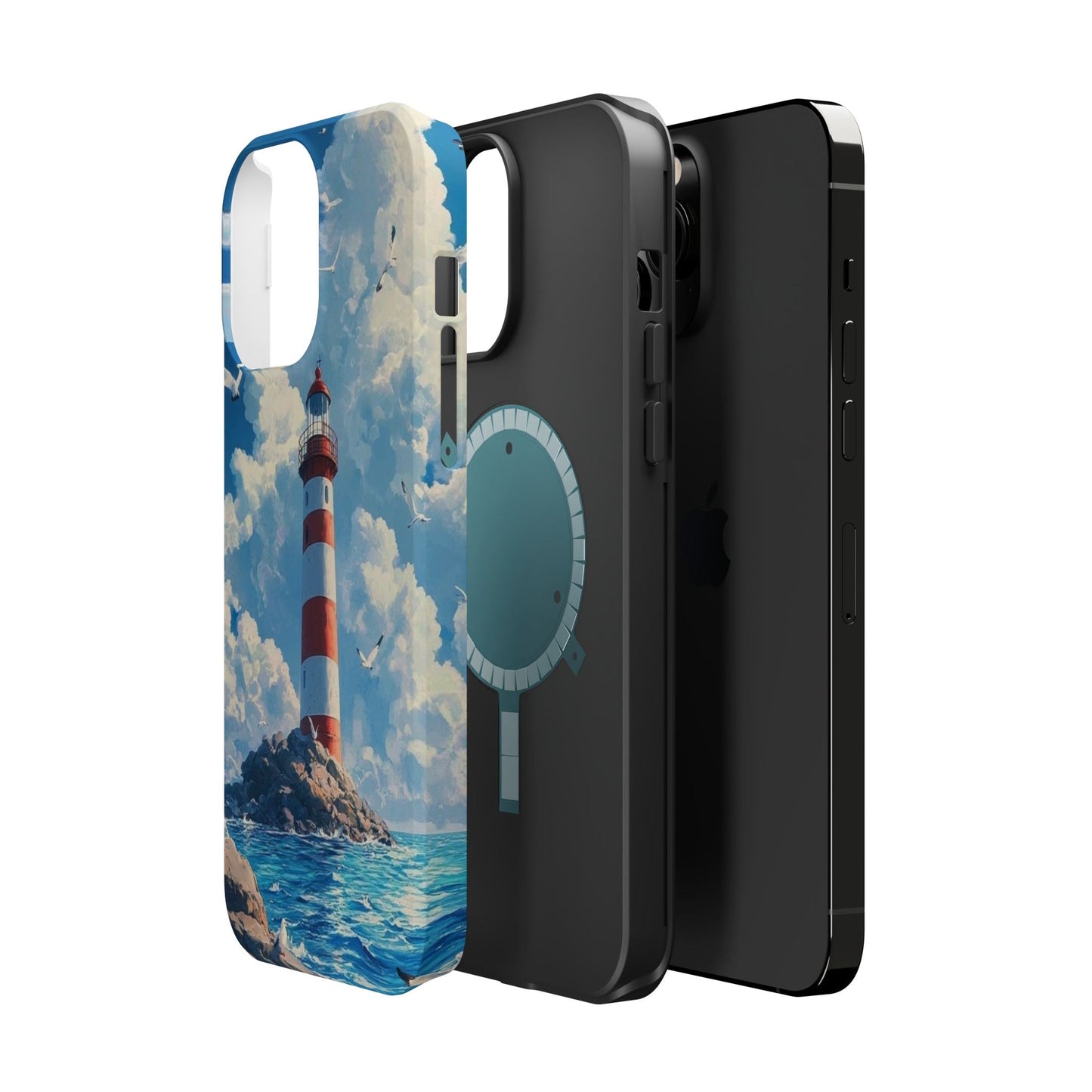 Iphone Case - Majestic Lighthouse Scene Design - BOGO Cases