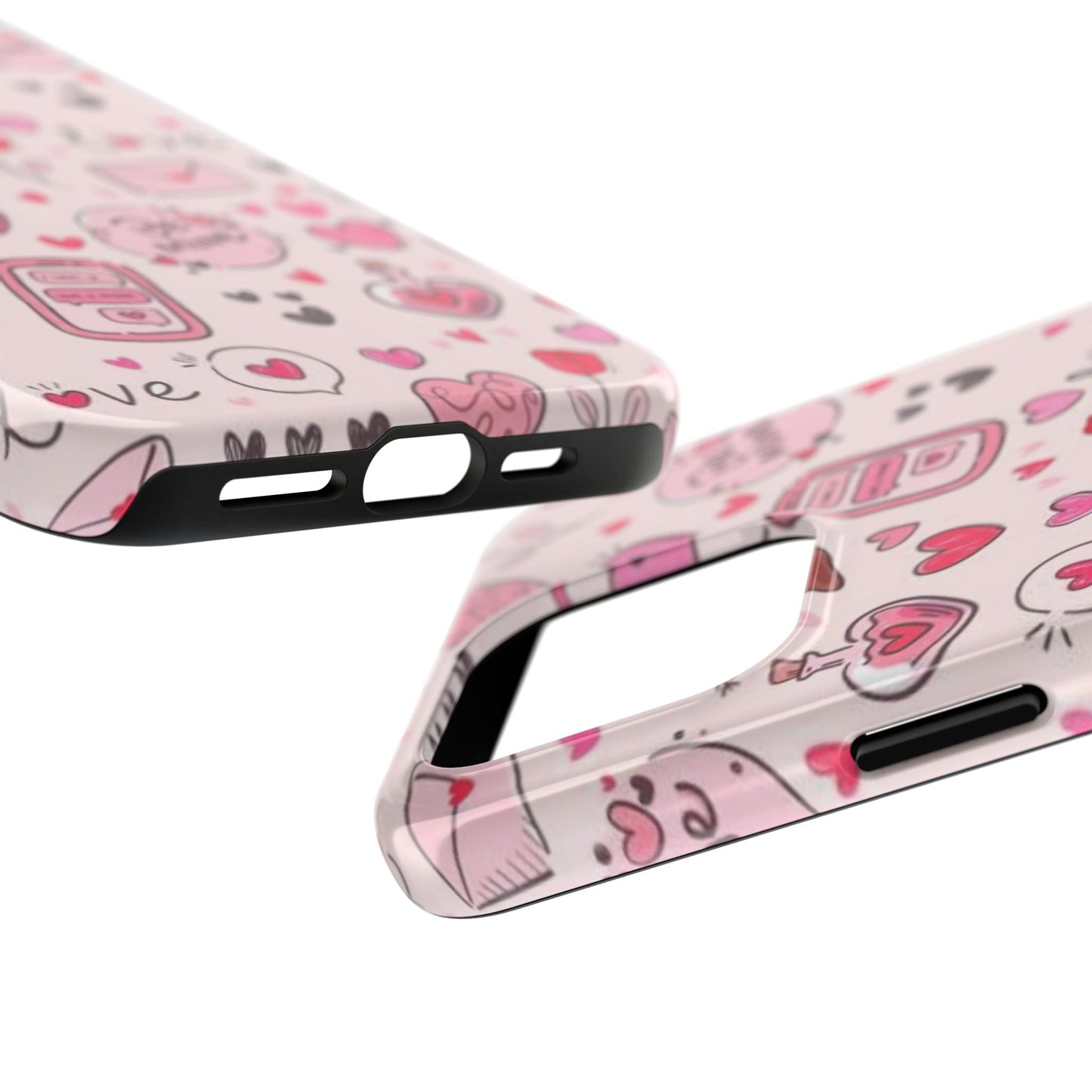 iPhone Case: Playful Valentine's Day Icons Case - BOGO Cases