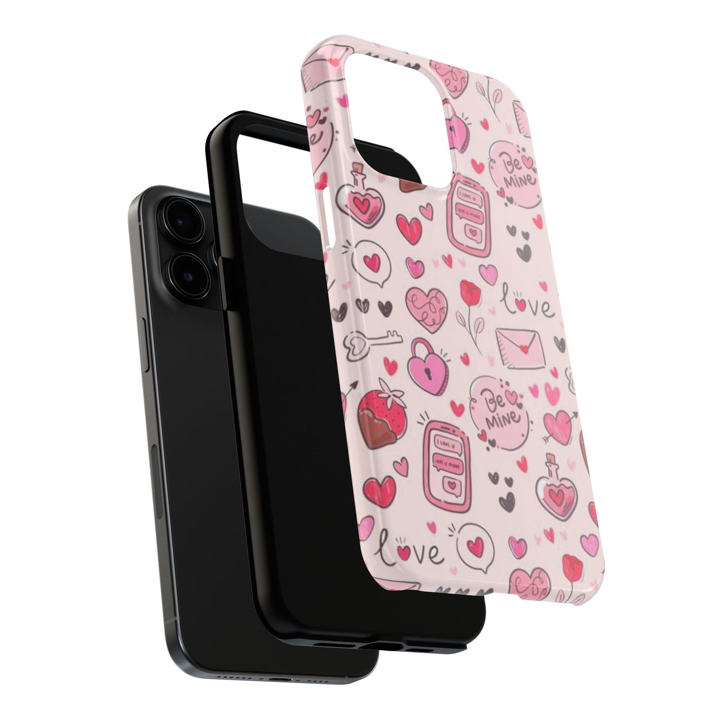 iPhone Case: Playful Valentine's Day Icons Case - BOGO Cases