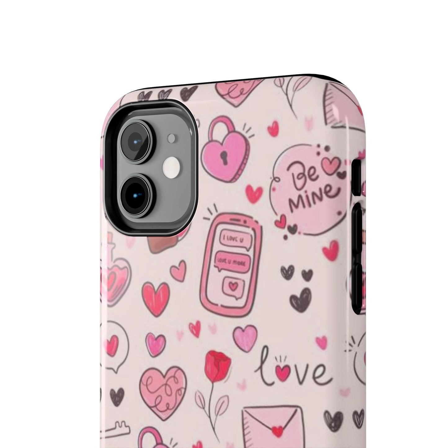 iPhone Case: Playful Valentine's Day Icons Case - BOGO Cases