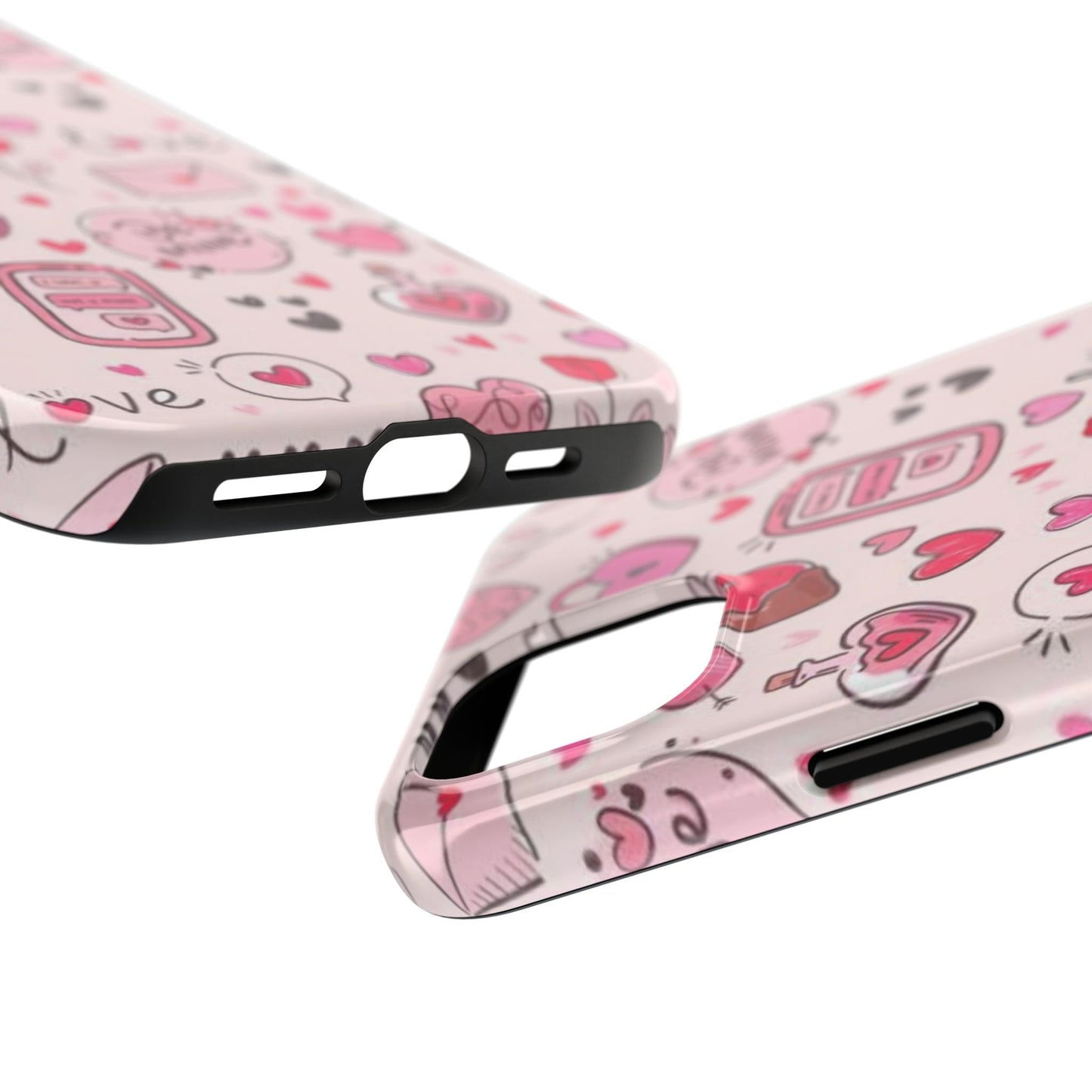 iPhone Case: Playful Valentine's Day Icons Case - BOGO Cases