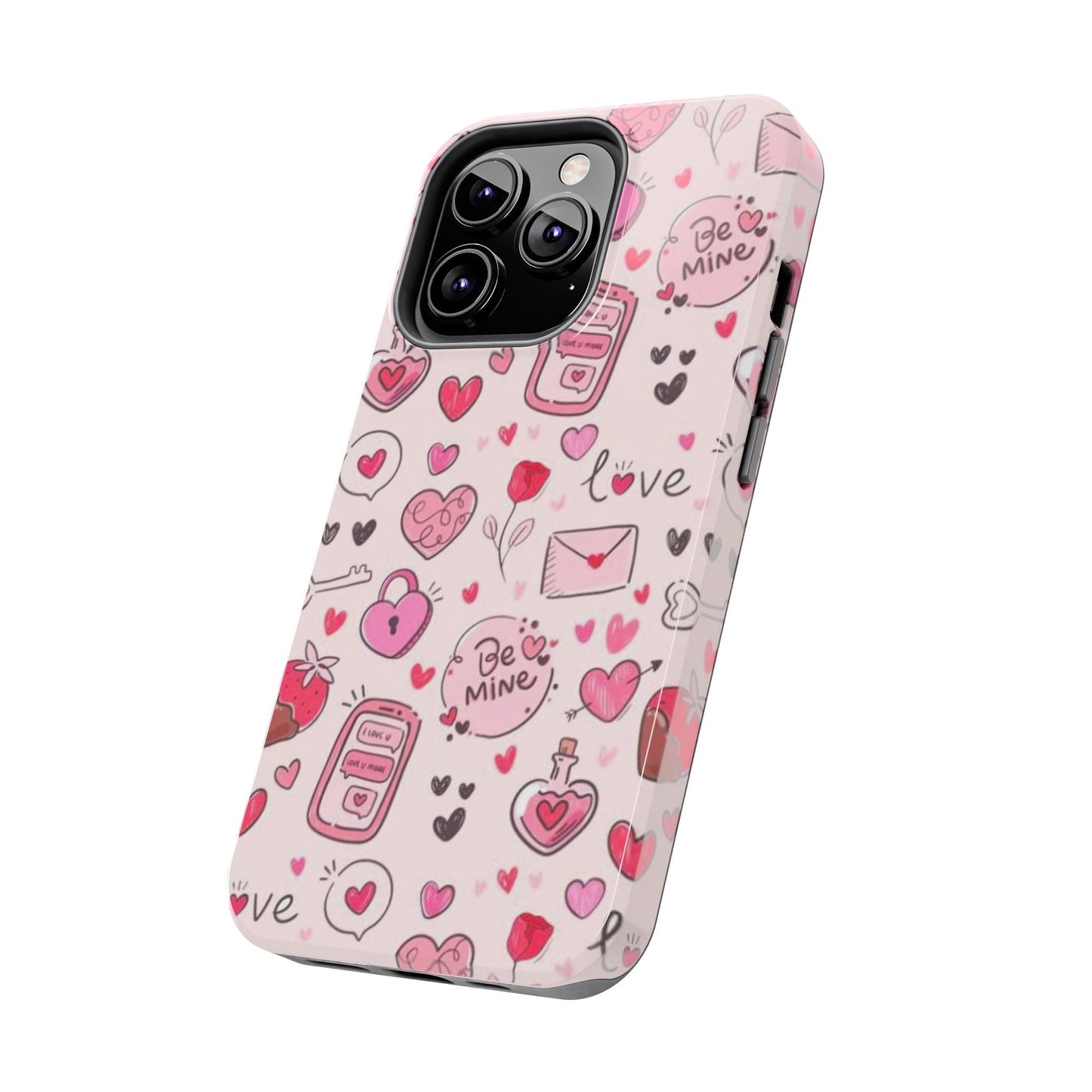 iPhone Case: Playful Valentine's Day Icons Case - BOGO Cases