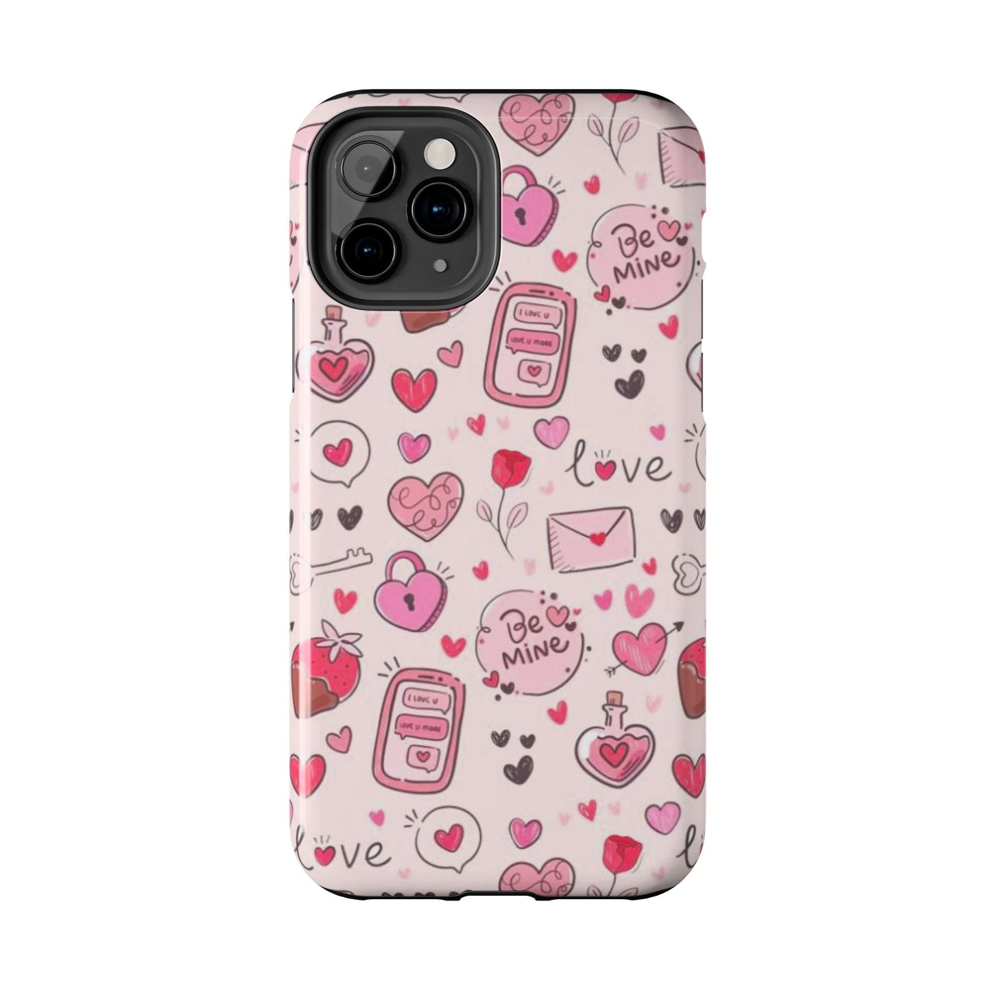 iPhone Case: Playful Valentine's Day Icons Case - BOGO Cases