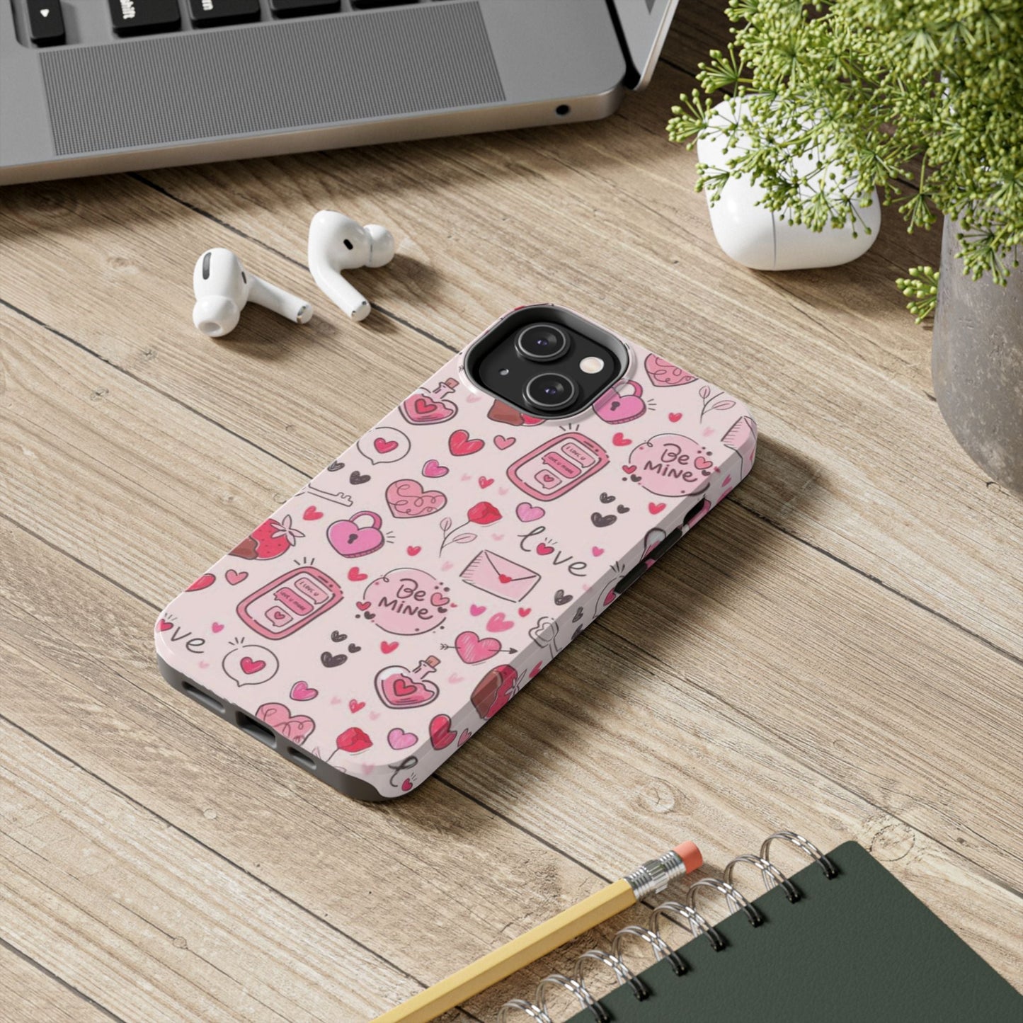 iPhone Case: Playful Valentine's Day Icons Case - BOGO Cases