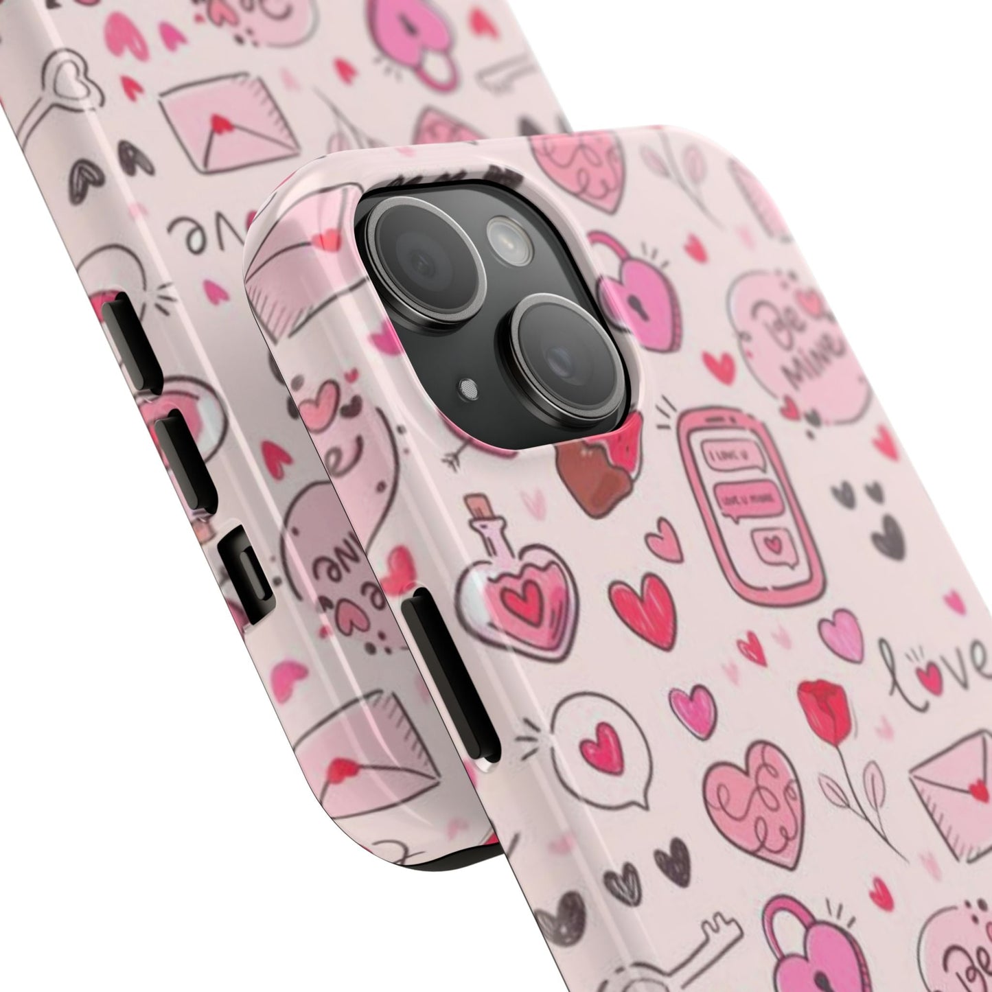 iPhone Case: Playful Valentine's Day Icons Case - BOGO Cases