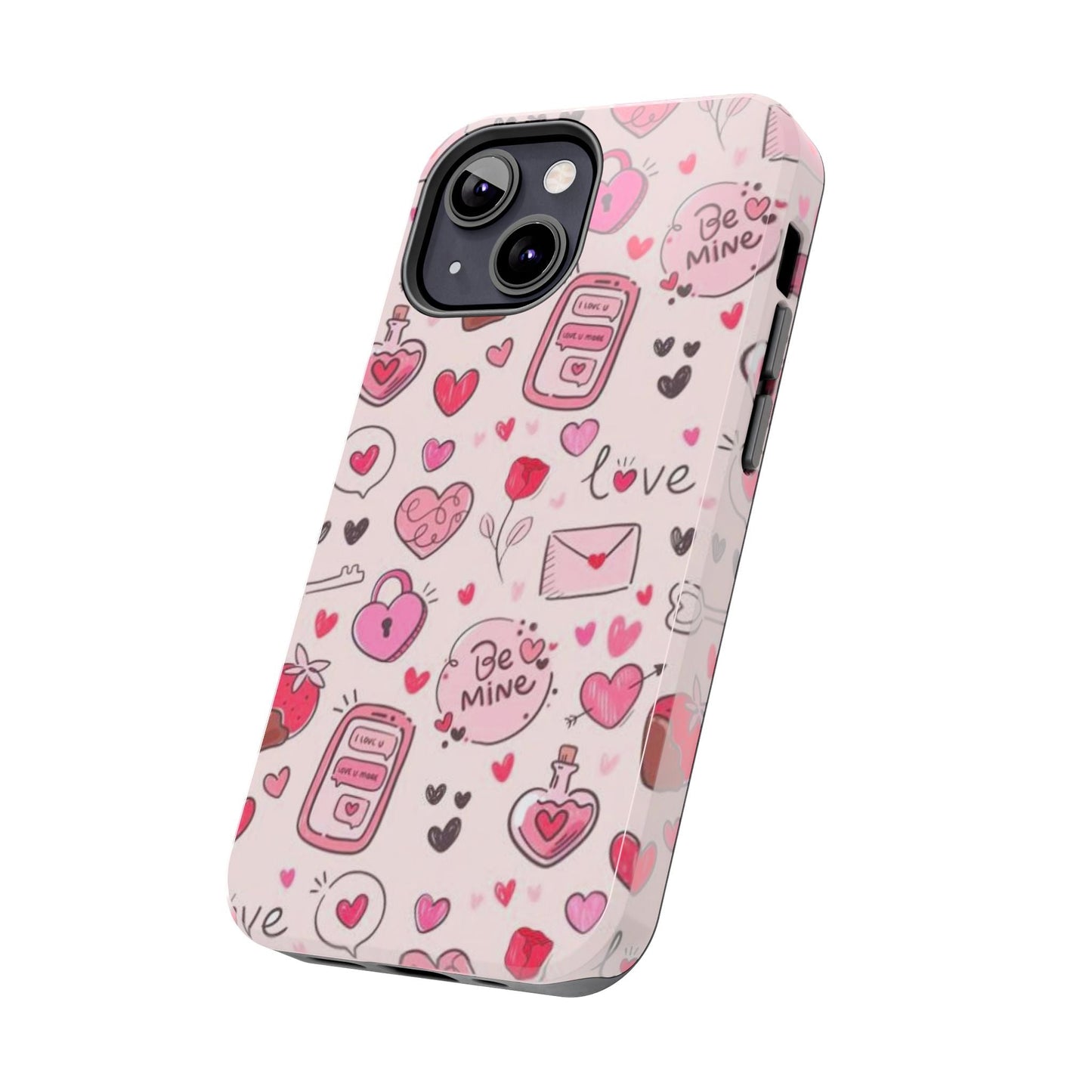 iPhone Case: Playful Valentine's Day Icons Case - BOGO Cases