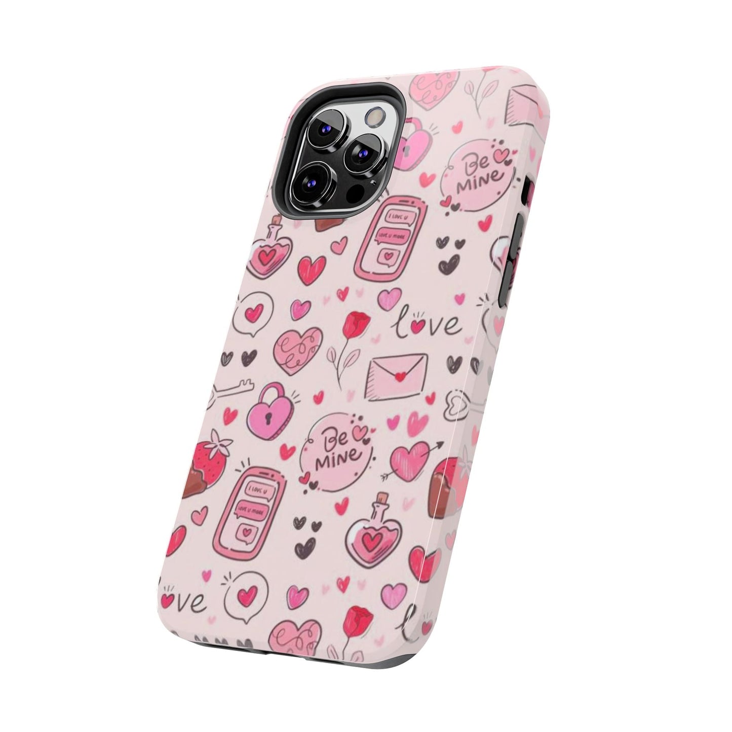 iPhone Case: Playful Valentine's Day Icons Case - BOGO Cases