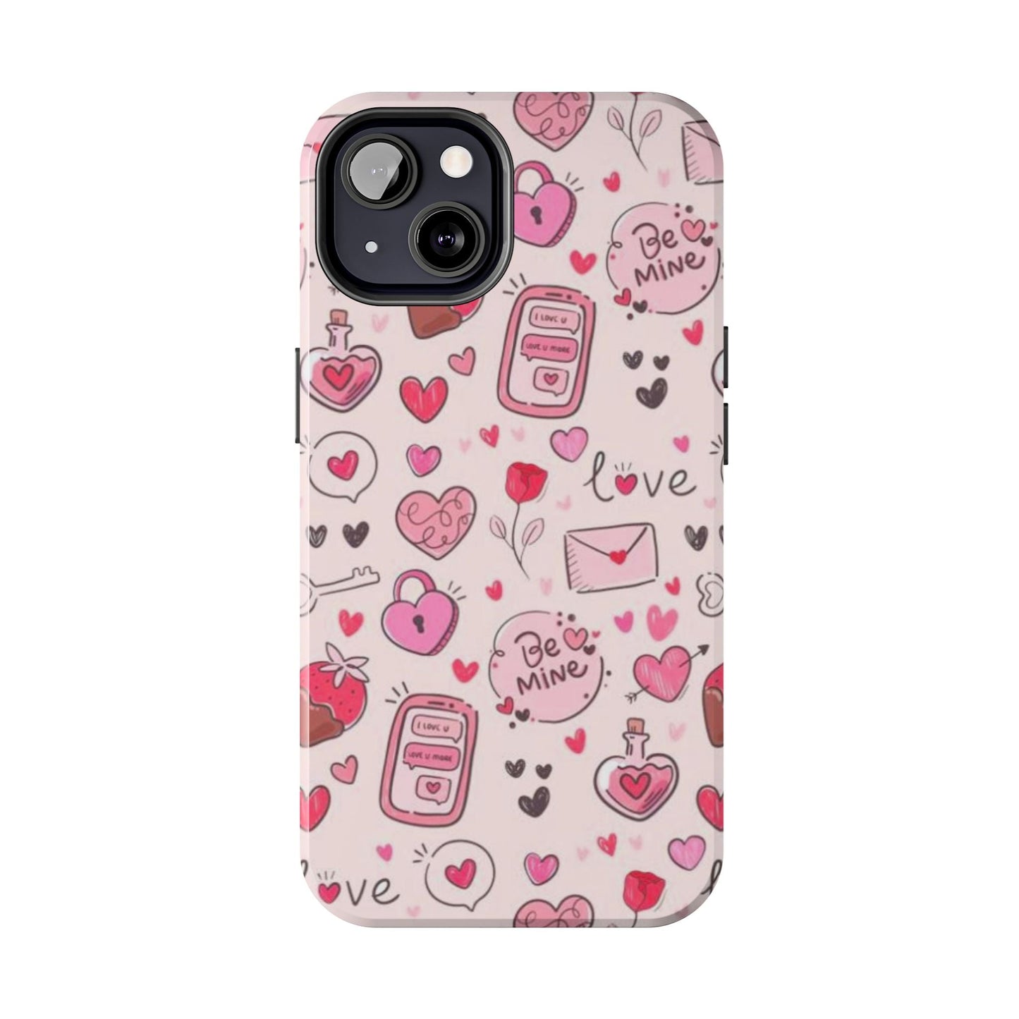 iPhone Case: Playful Valentine's Day Icons Case - BOGO Cases