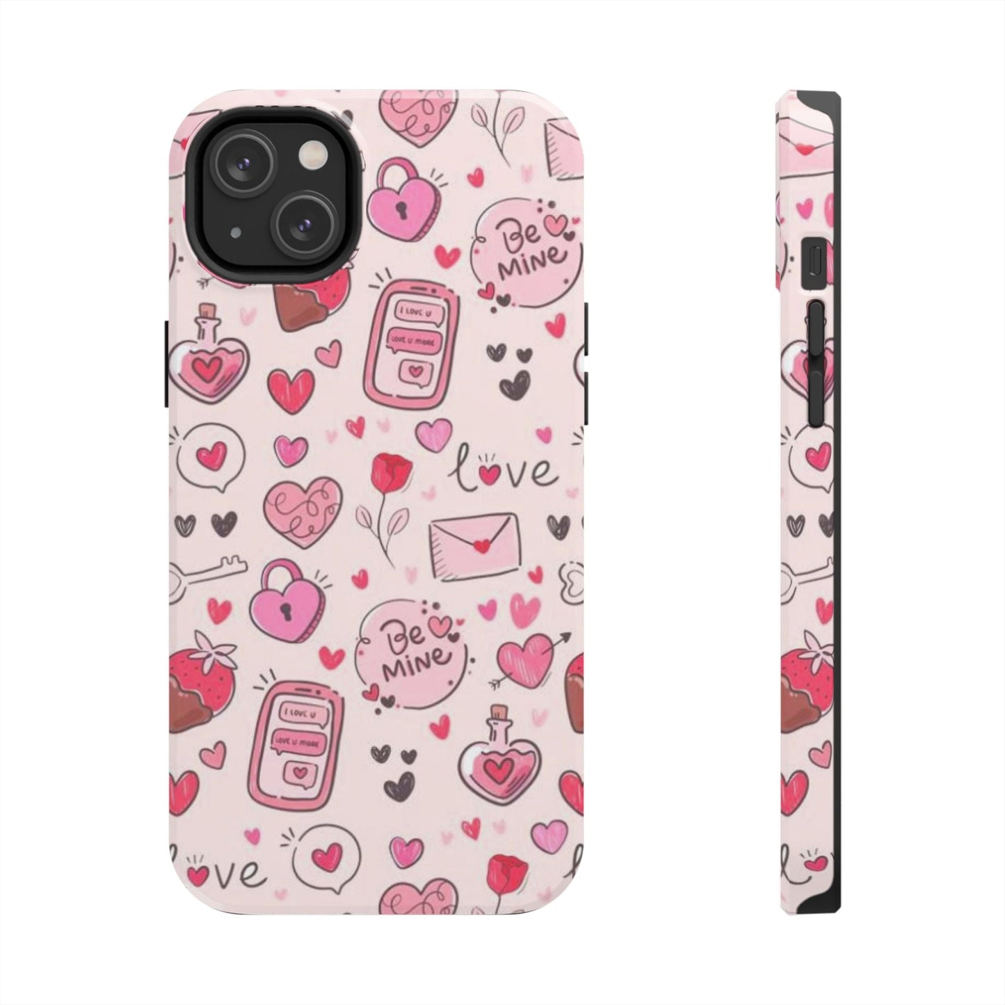 iPhone Case: Playful Valentine's Day Icons Case - BOGO Cases