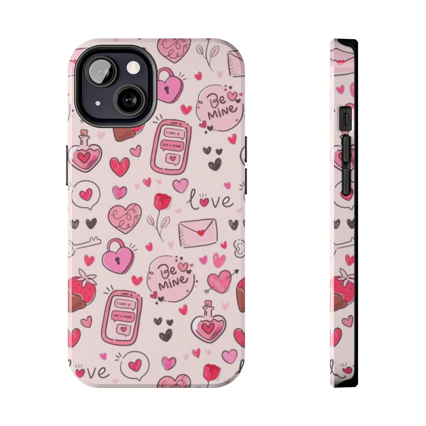 iPhone Case: Playful Valentine's Day Icons Case - BOGO Cases