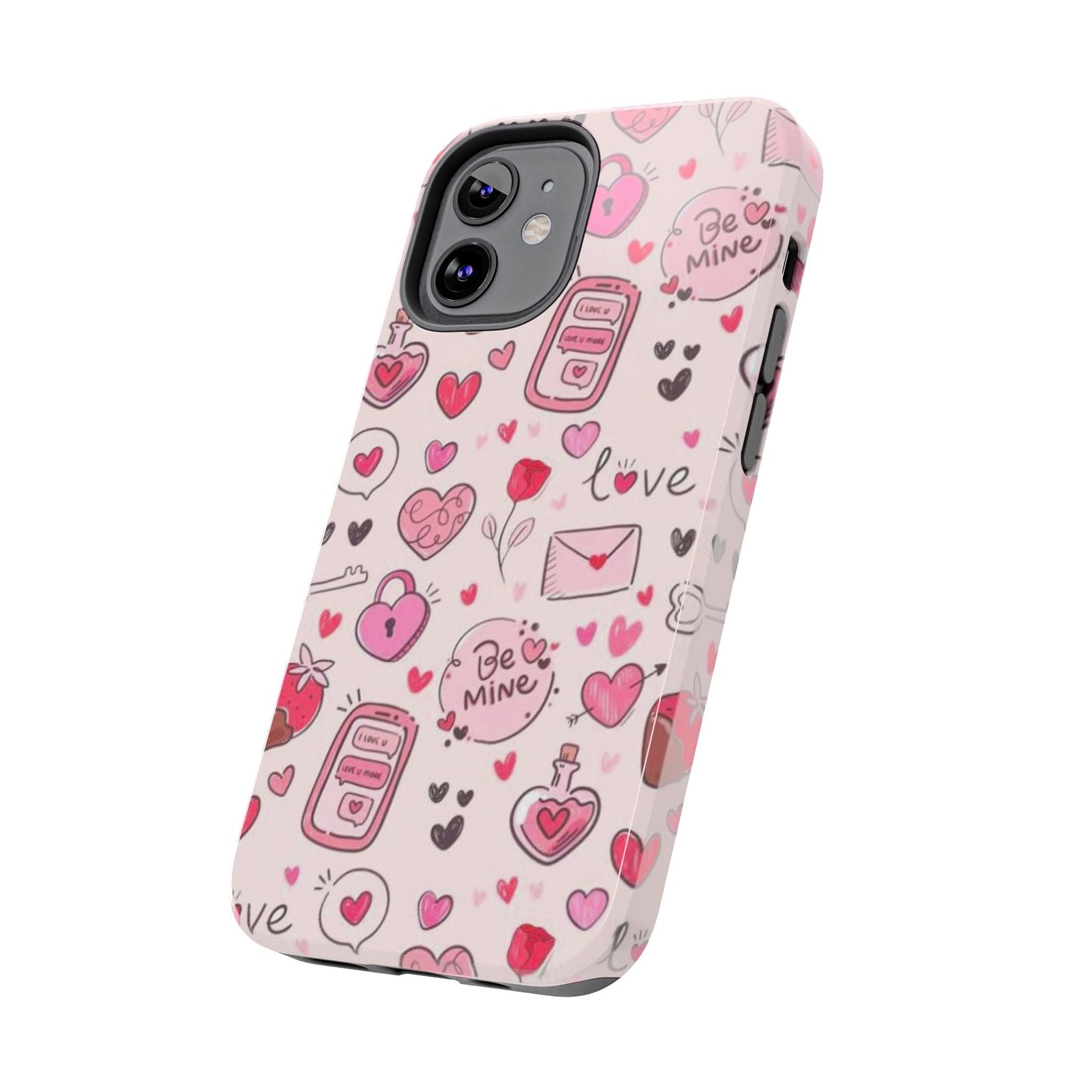 iPhone Case: Playful Valentine's Day Icons Case - BOGO Cases