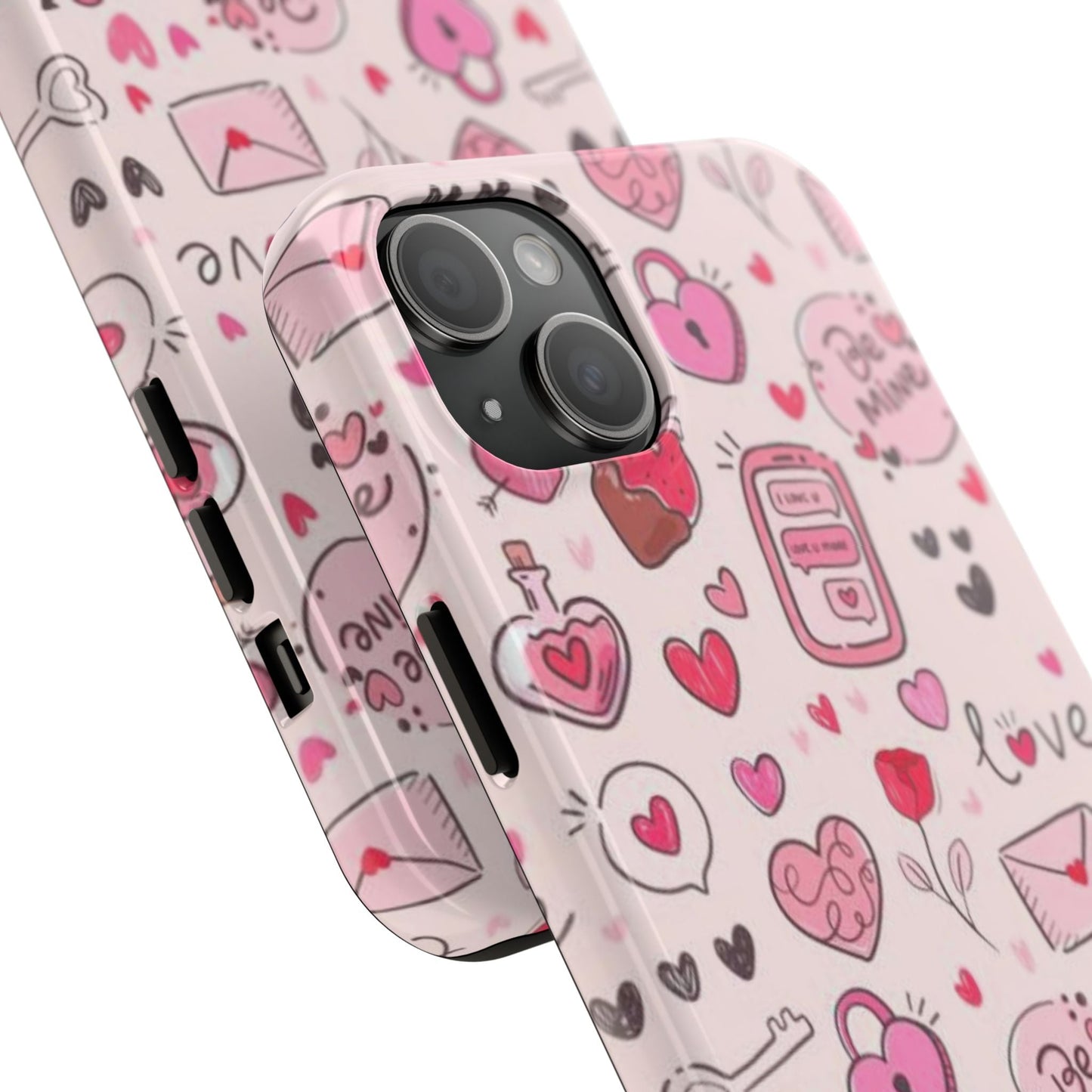 iPhone Case: Playful Valentine's Day Icons Case - BOGO Cases