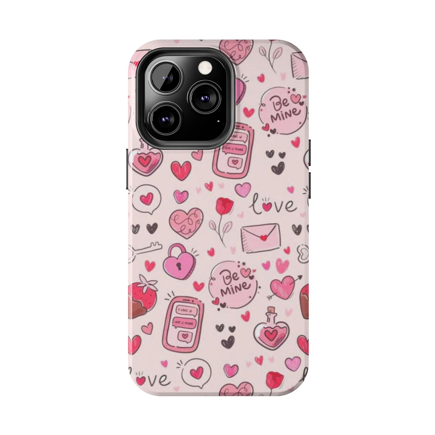 iPhone Case: Playful Valentine's Day Icons Case - BOGO Cases