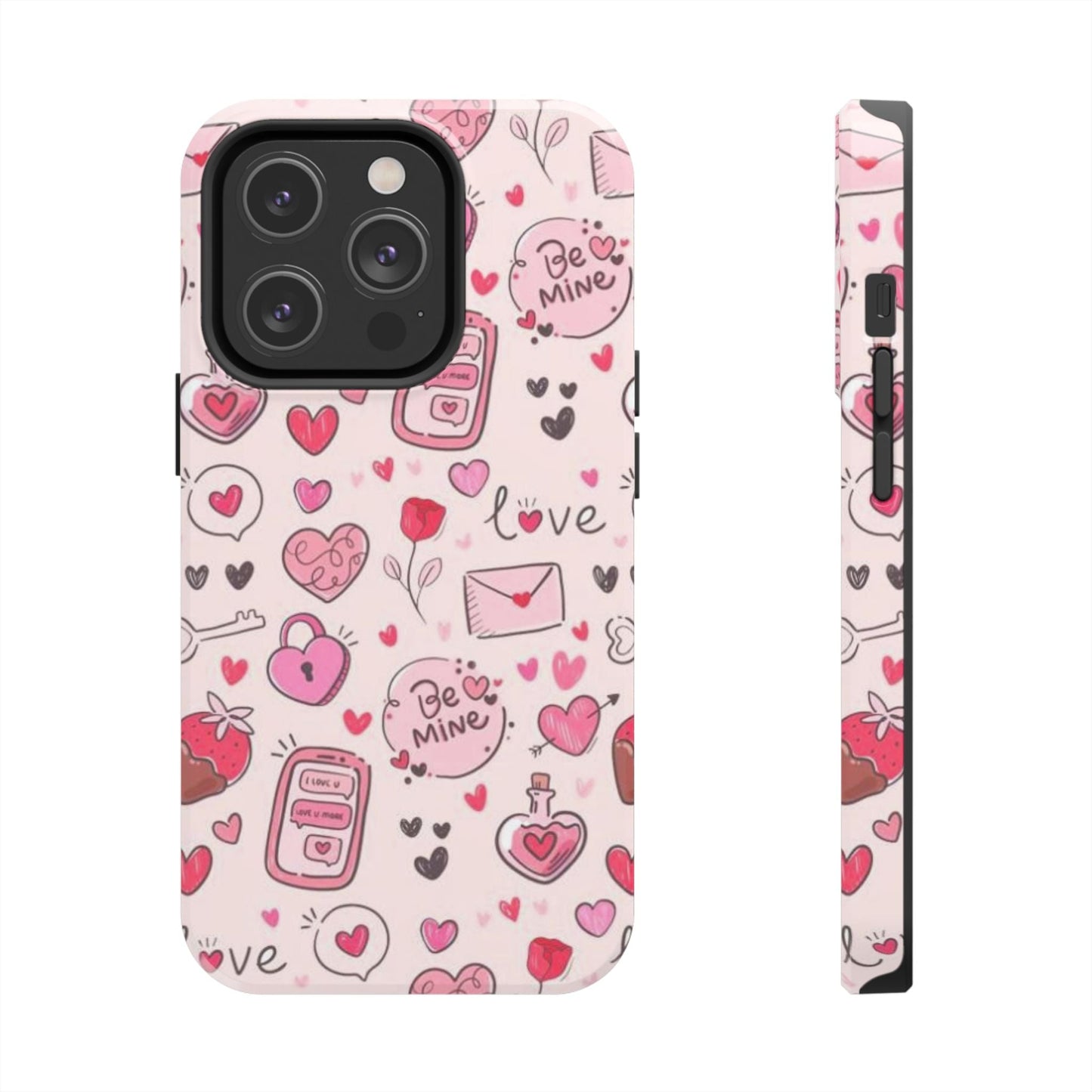 iPhone Case: Playful Valentine's Day Icons Case - BOGO Cases