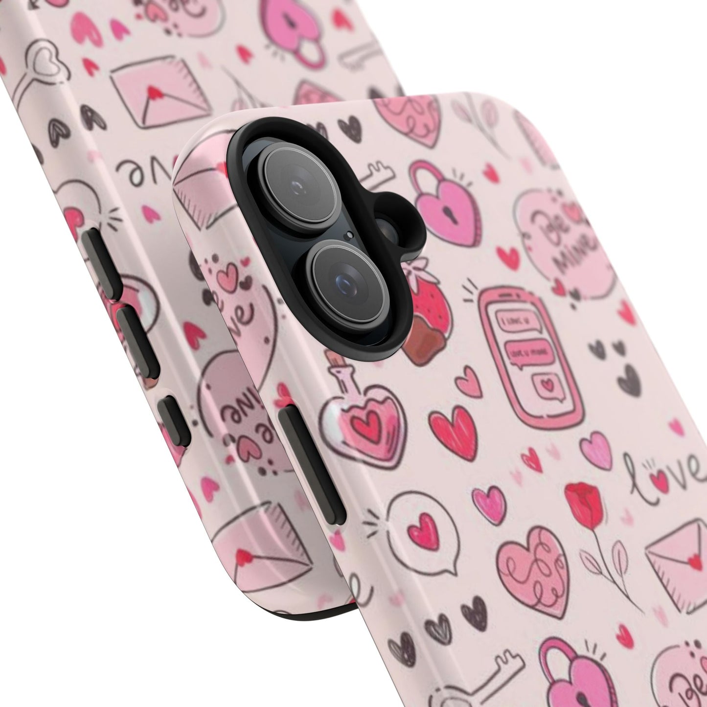 iPhone Case: Playful Valentine's Day Icons Case - BOGO Cases